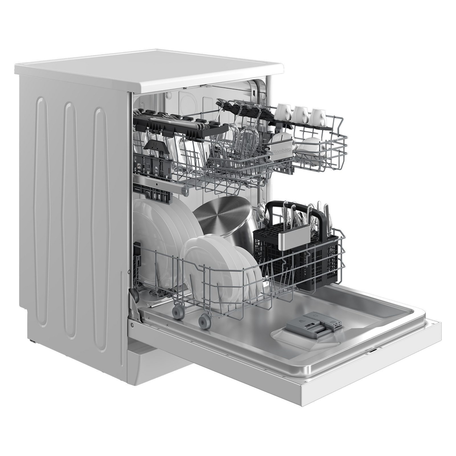 Blomberg 60cm Freestanding Dishwasher LDF43520W - White Blomberg 60cm Freestanding Dishwasher LDF43520W - White