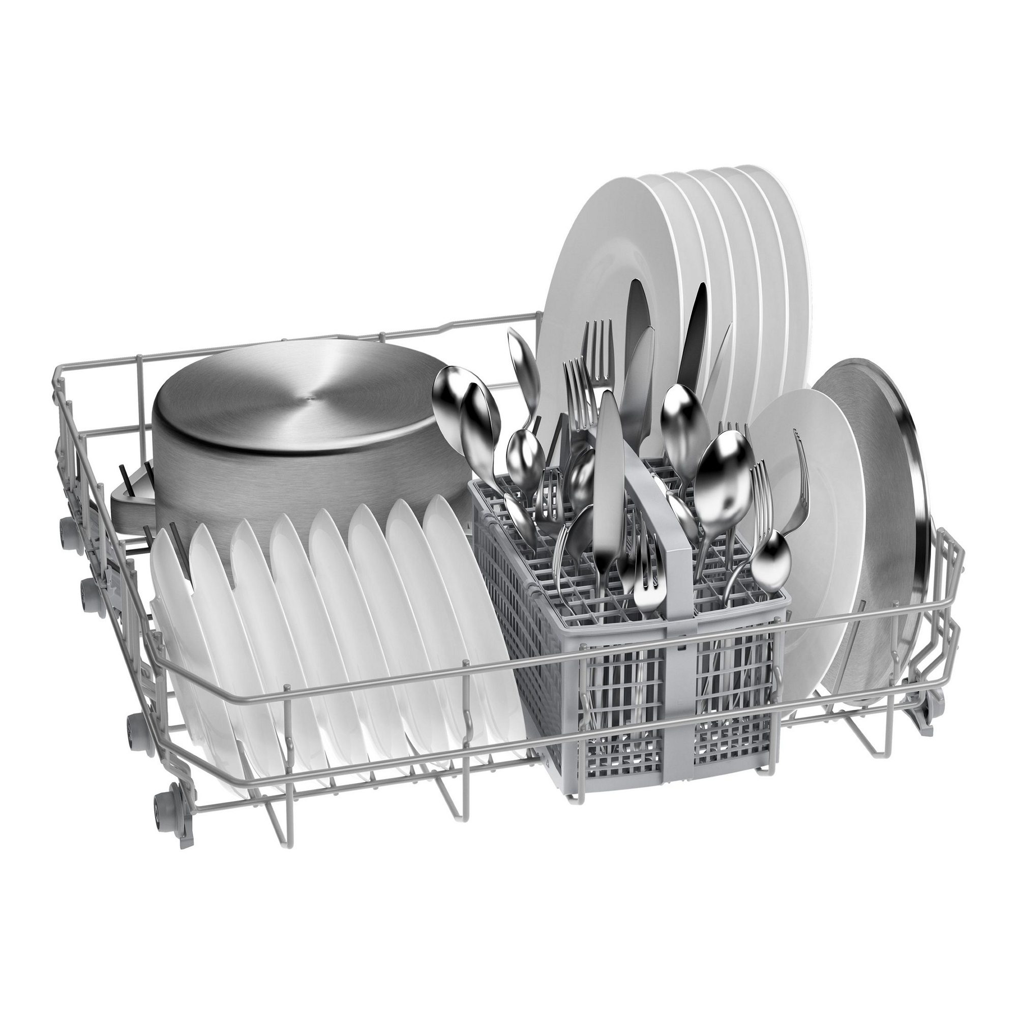 Bosch Series 2 60cm Semi Integrated Dishwasher SMI2HTS06G - Stainless Steel Bosch Series 2 60cm Semi Integrated Dishwasher SMI2HTS06G - Stainless Steel