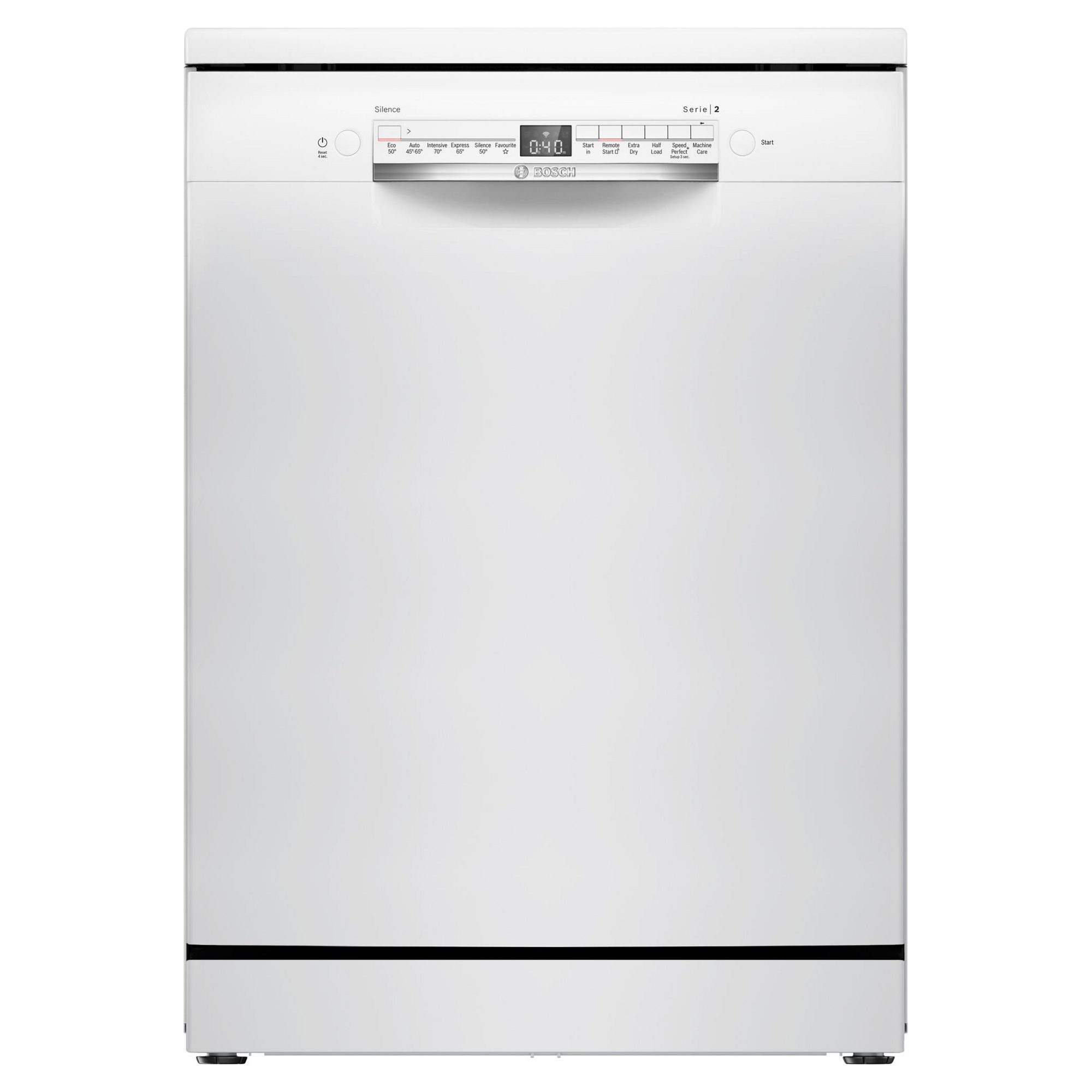 Bosch  60cm Series 2 Freestanding Dishwasher SMS2HVW06G - White
