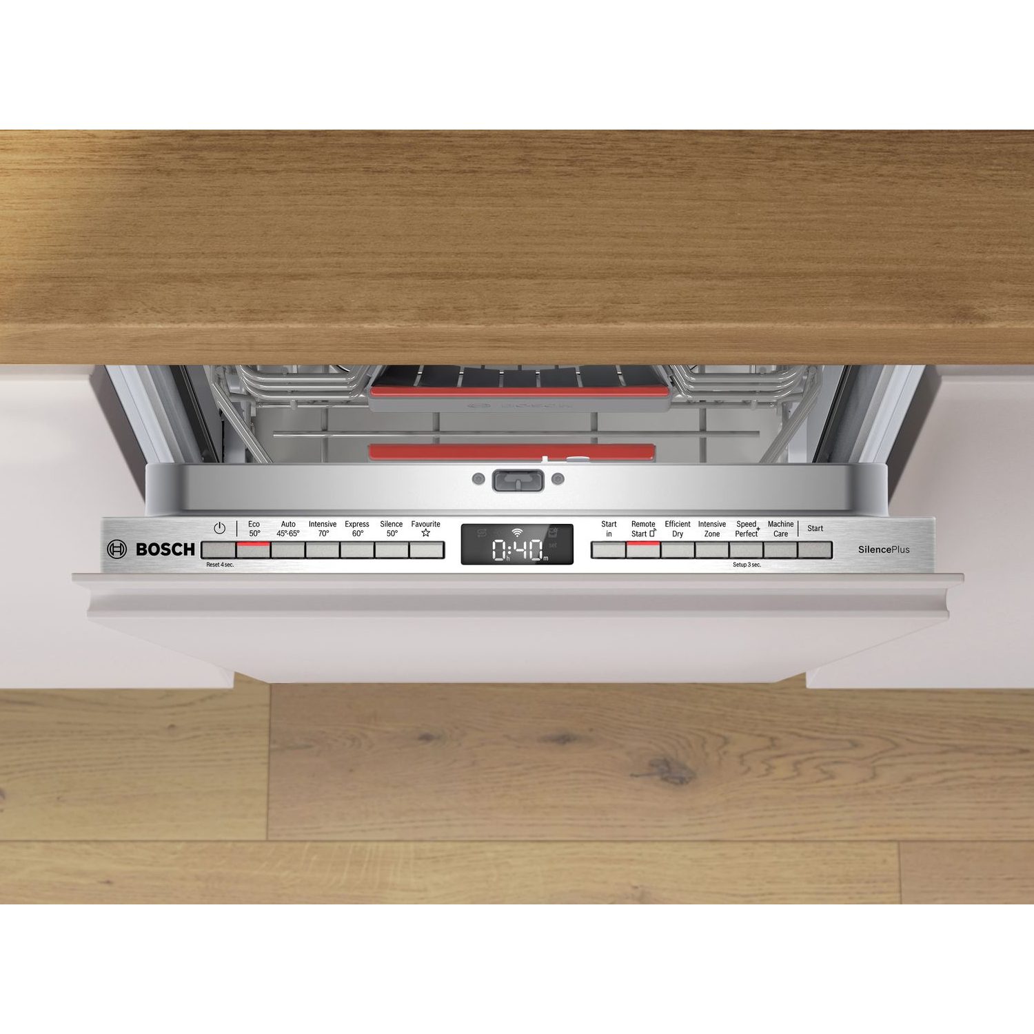 Bosch 45cm Series 4 Fully Integrated Dishwasher SPV4EMX17G Bosch 45cm Series 4 Fully Integrated Dishwasher SPV4EMX17G