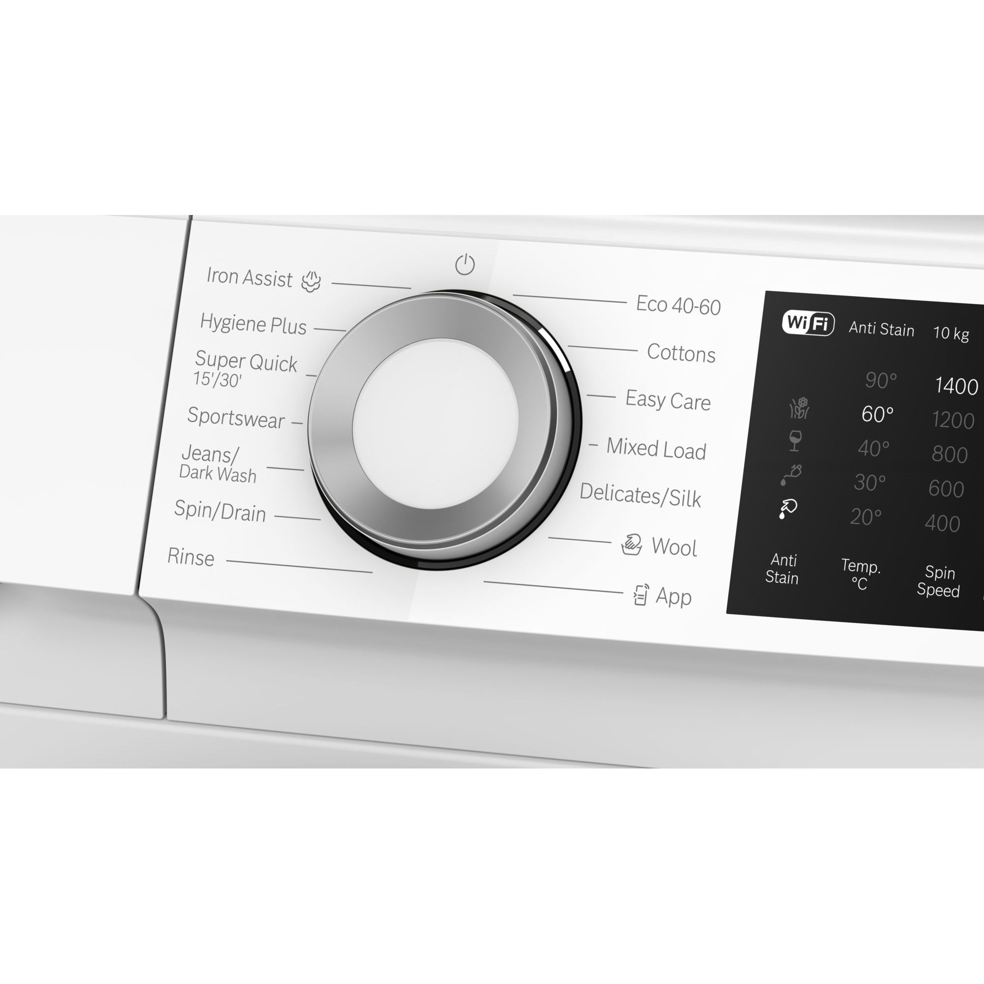 Bosch 10kg Series 6 Washing Machine 1400rpm WGJ25400GB - White Bosch 10kg Series 6 Washing Machine 1400rpm WGJ25400GB - White
