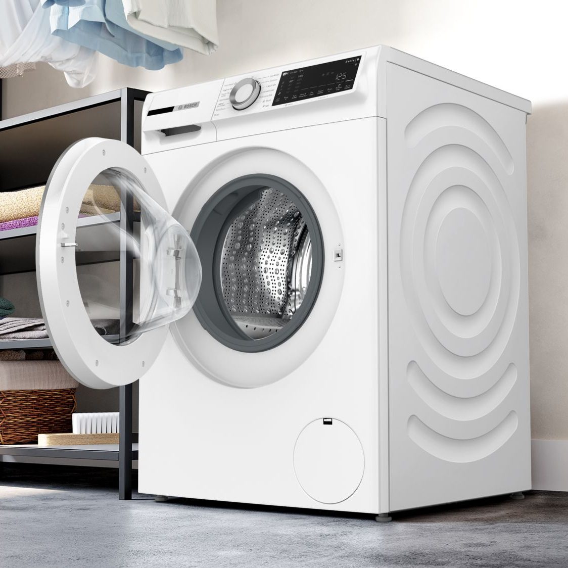 Bosch 10kg Series 6 Washing Machine 1400rpm WGJ25400GB - White Bosch 10kg Series 6 Washing Machine 1400rpm WGJ25400GB - White