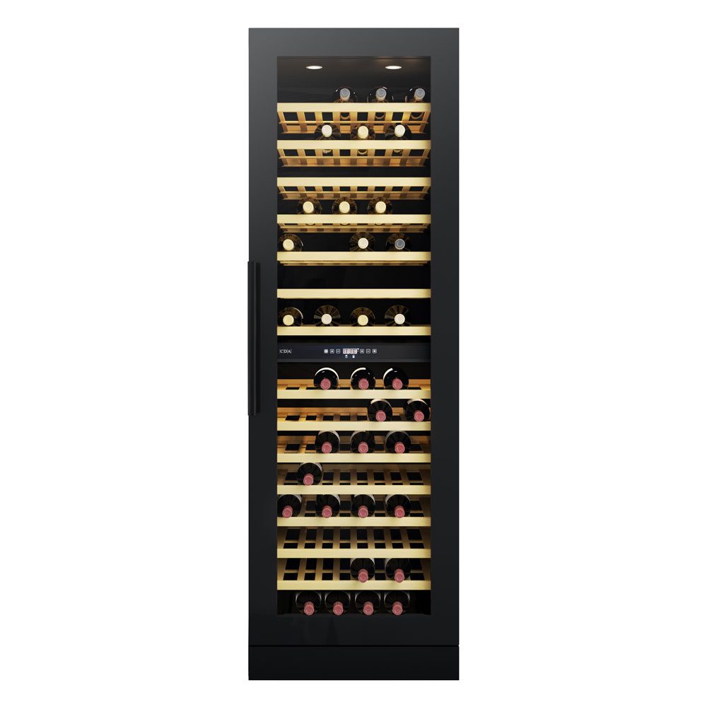 CDA  60cm Freestanding Wine Cooler FWC881BL - Black