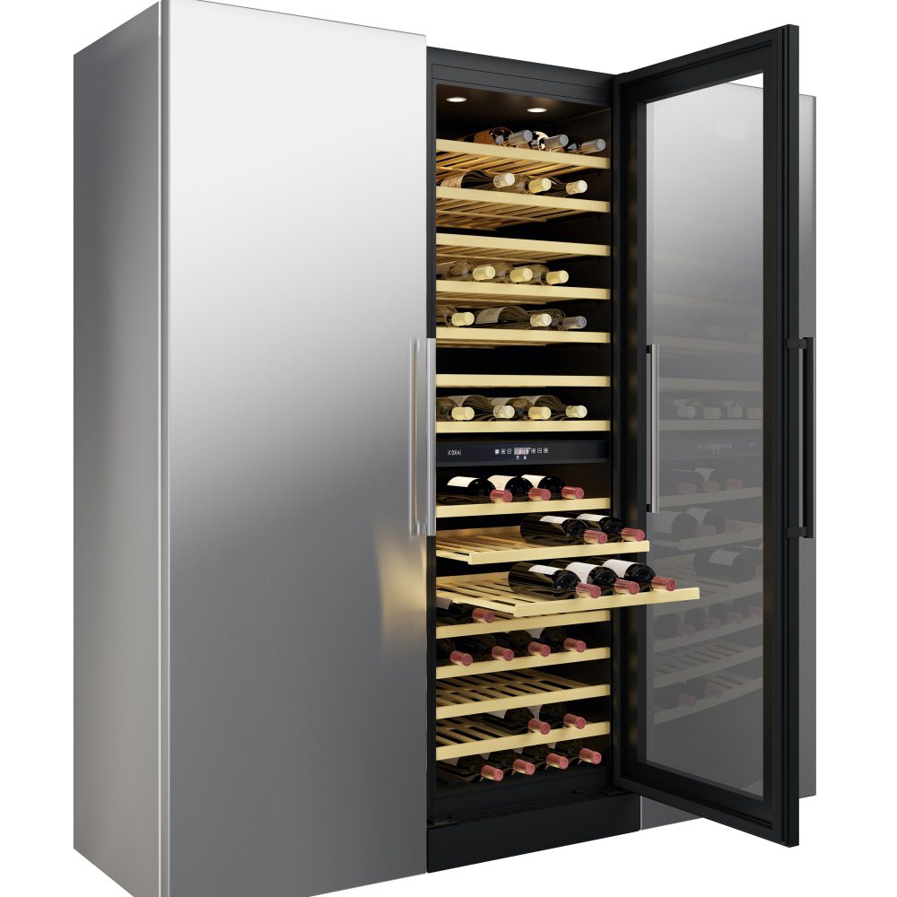 CDA 60cm Freestanding Wine Cooler FWC881BL - Black CDA 60cm Freestanding Wine Cooler FWC881BL - Black