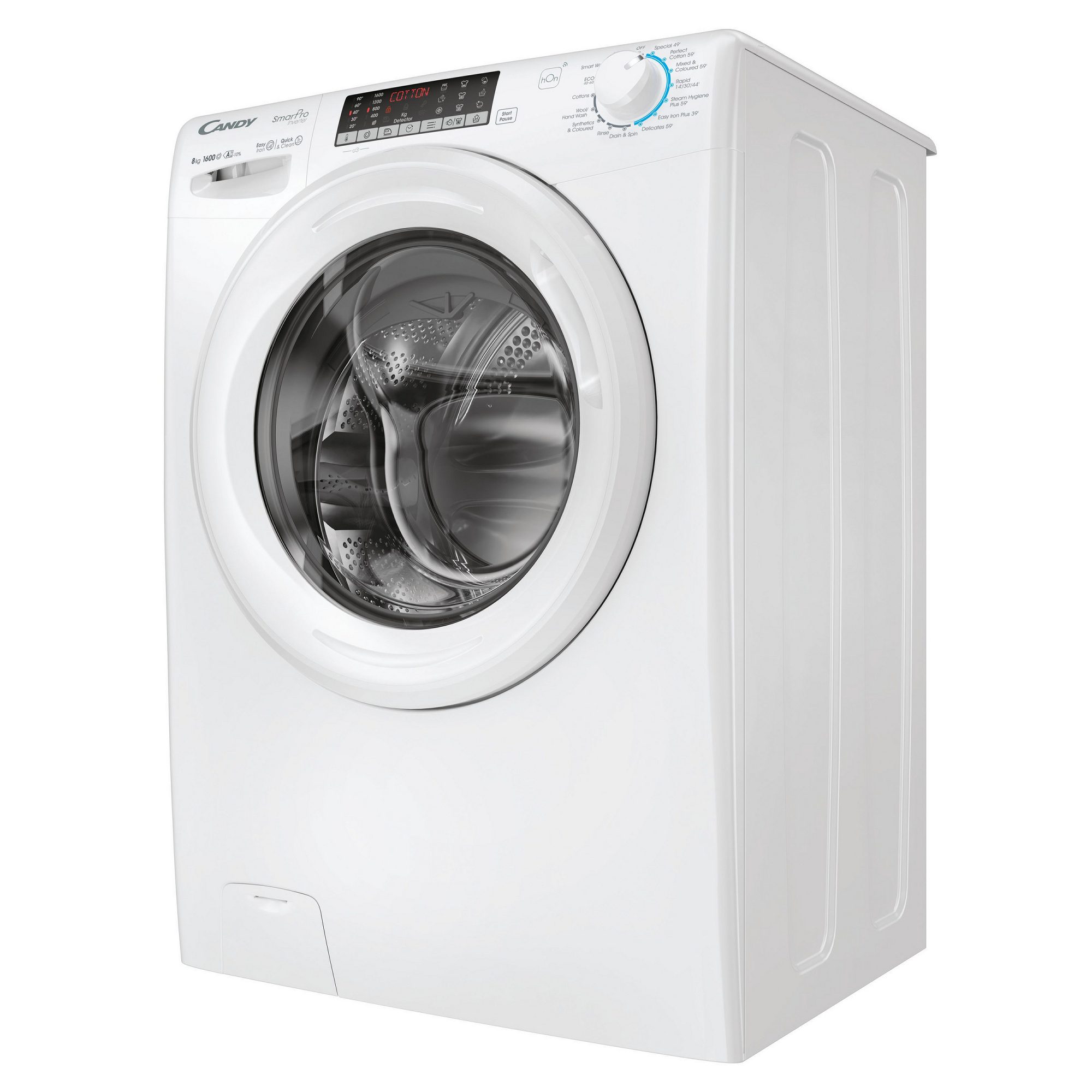 Candy 8kg Washing Machine 1600rpm CSO 686TWM6-80 - White Candy 8kg Washing Machine 1600rpm CSO 686TWM6-80 - White