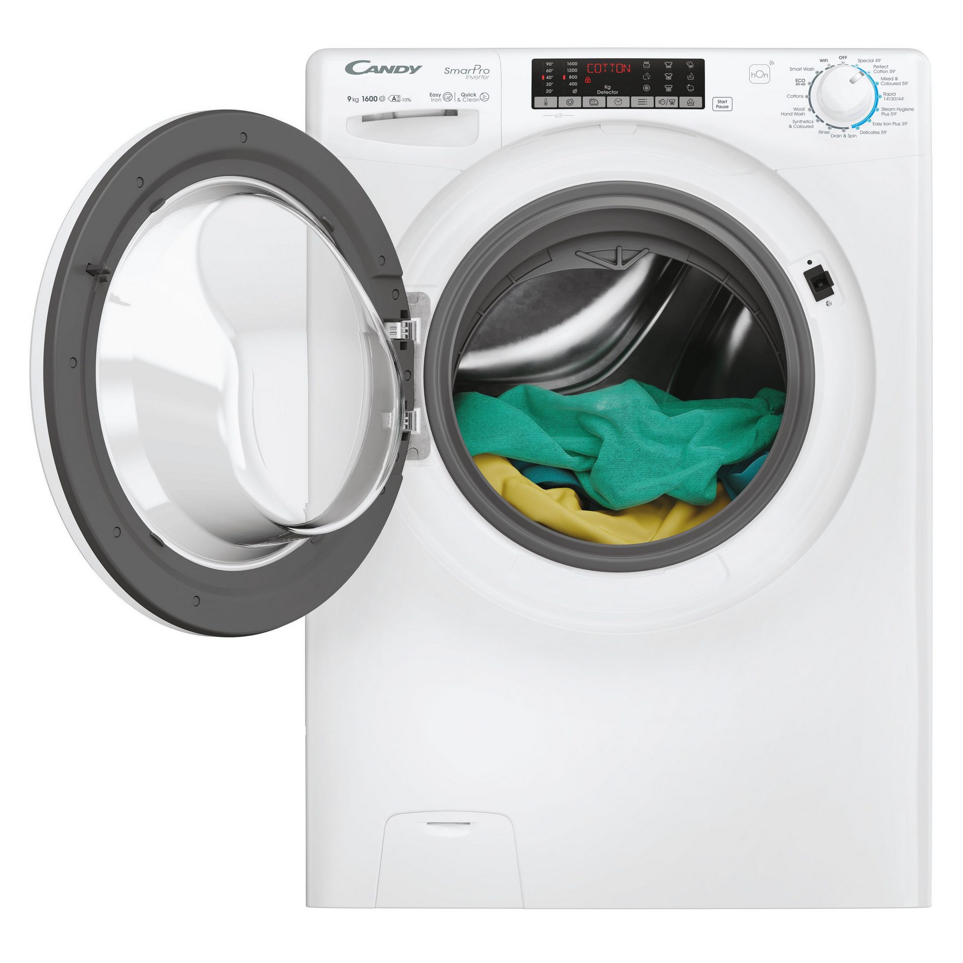 Candy 9kg Washing Machine 1600rpm CSO 696TWM6-80 - White Candy 9kg Washing Machine 1600rpm CSO 696TWM6-80 - White