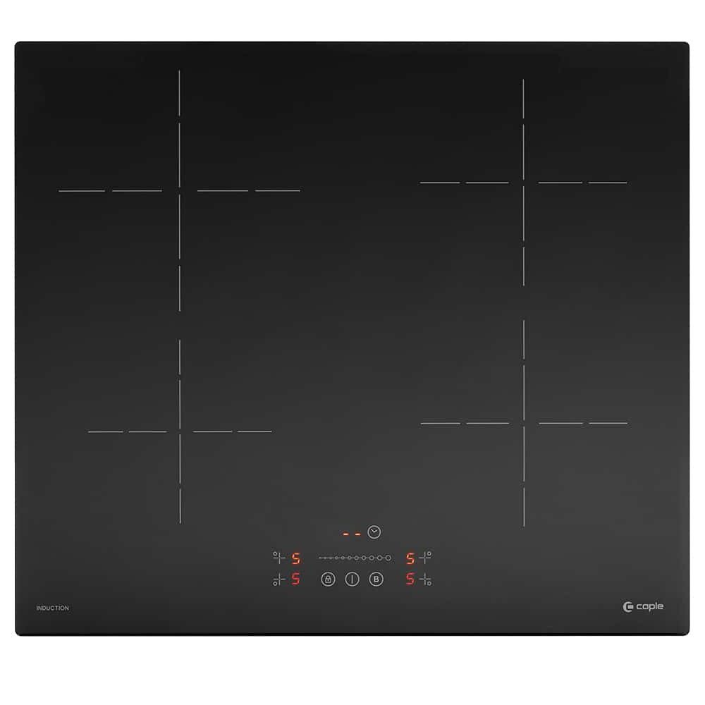 Caple  59cm Frameless 4 Zone Induction Hob C848I - BLACK