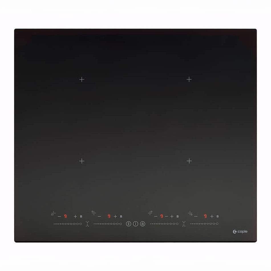 Caple  59cm Frameless 4 Zone Bridgeable Induction Hob C859I - BLACK
