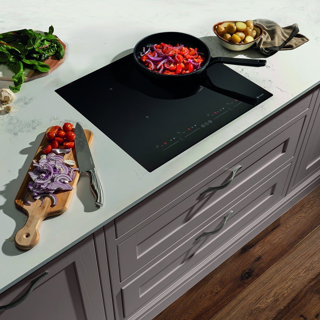 Caple 59cm Frameless 4 Zone Bridgeable Induction Hob C859I - BLACK Caple 59cm Frameless 4 Zone Bridgeable Induction Hob C859I - BLACK