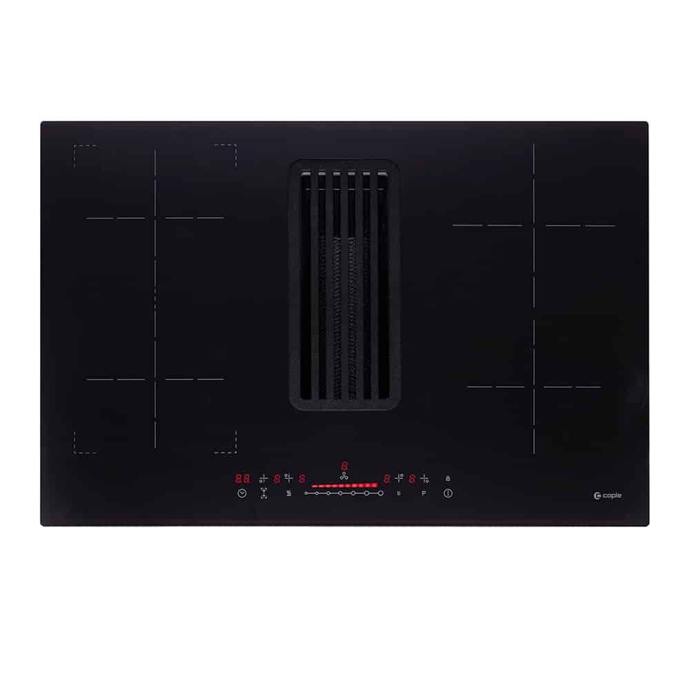 Caple  78cm Air Venting Induction Hob DD782BK - Black