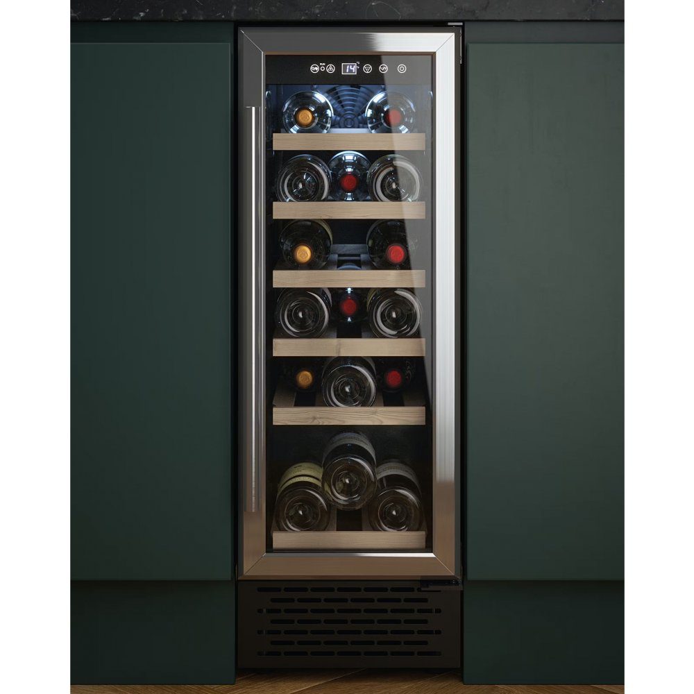 Cata  30cm Freestanding Wine Cabinet UBSSWC30F - Stainless Steel