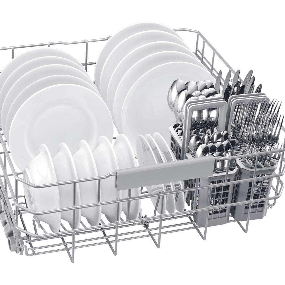 Samsung 60cm Series 6 Freestanding WiFi Dishwasher DW60DG760FSLU4 - Silver Samsung 60cm Series 6 Freestanding WiFi Dishwasher DW60DG760FSLU4 - Silver