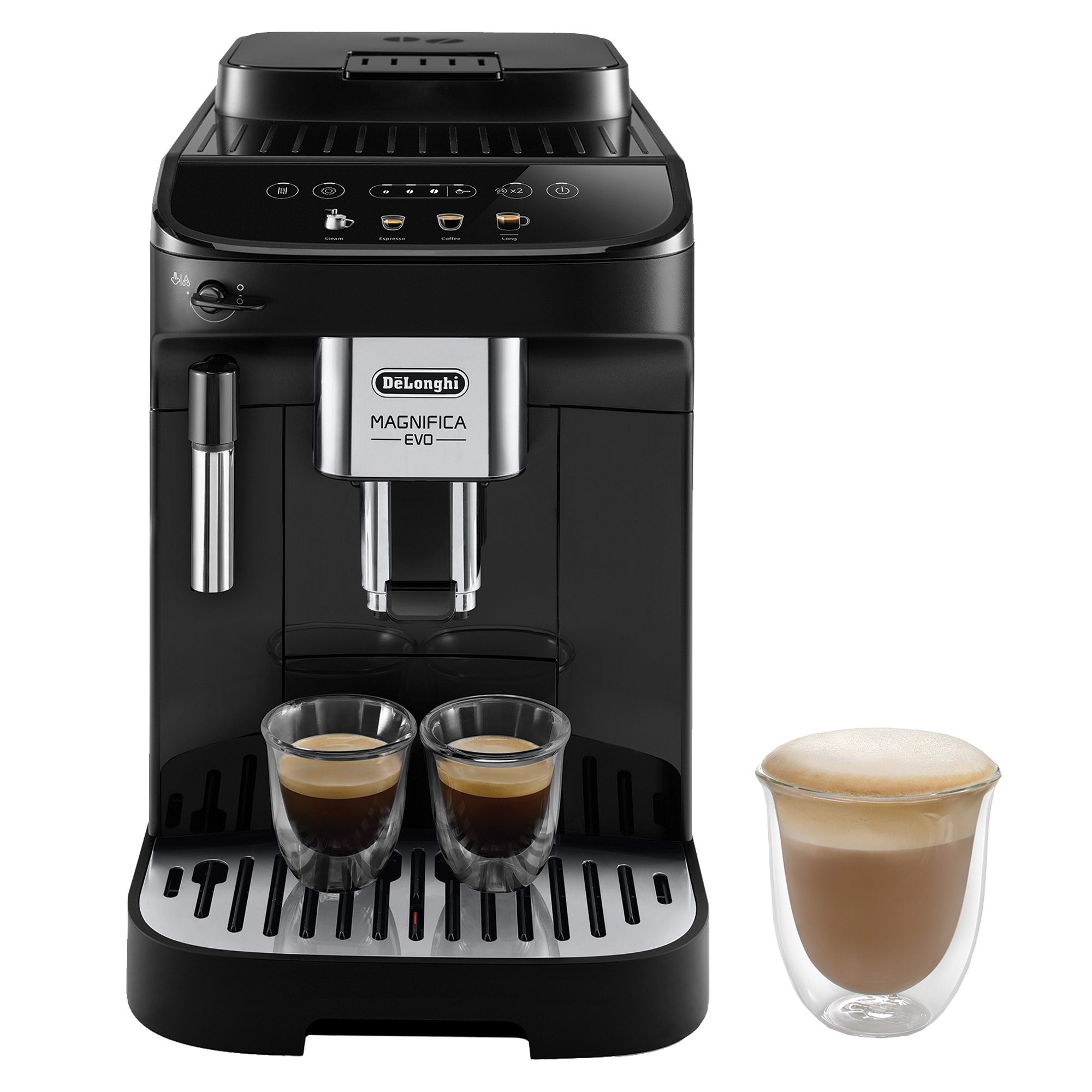 De'Longhi Freestanding Magnifica Evo Bean to Cup Coffee Machine ECAM290.21.B – Black