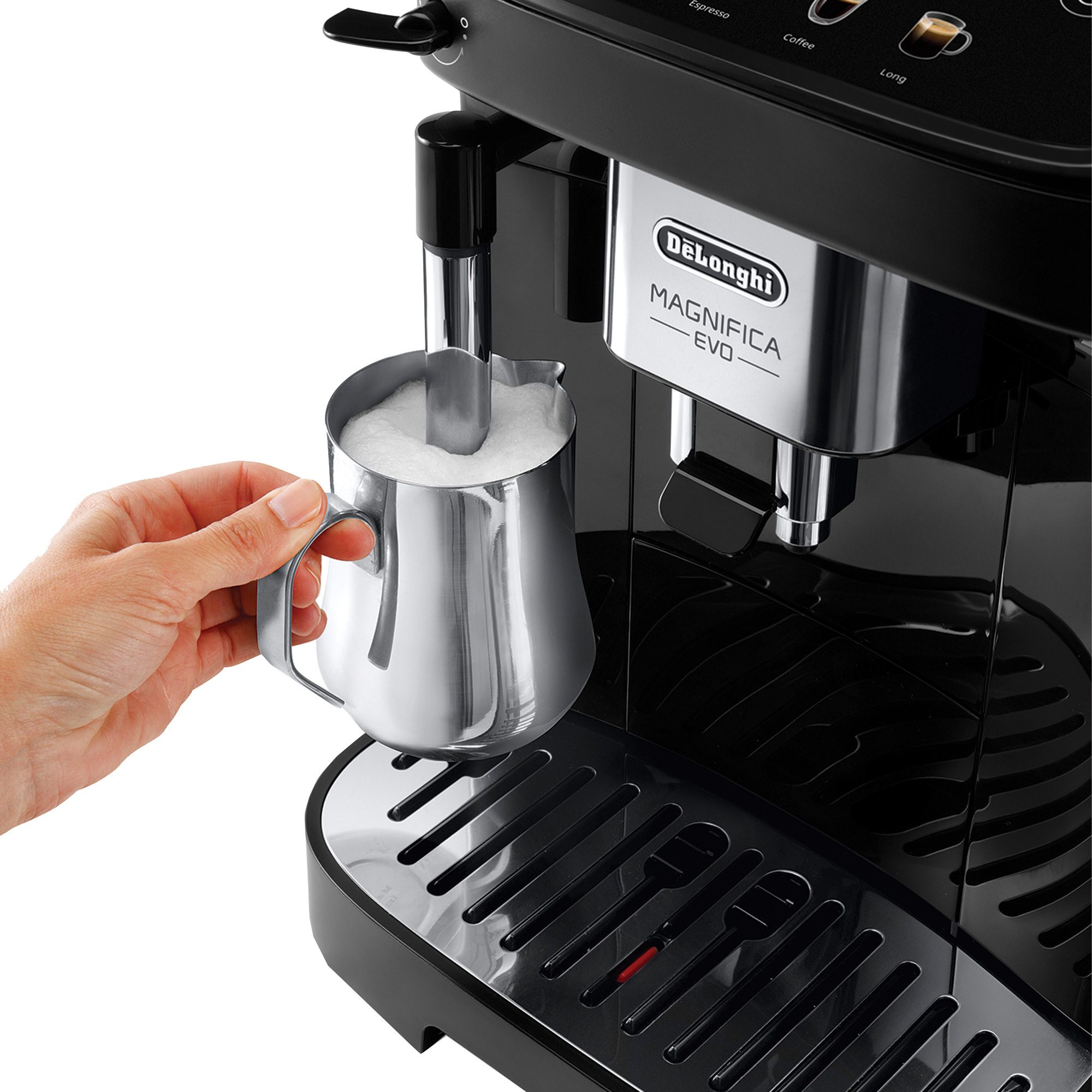 Delonghi Freestanding Magnifica Evo Bean to Cup Coffee Machine ECAM290.21.B - BLACK Delonghi Freestanding Magnifica Evo Bean to Cup Coffee Machine ECAM290.21.B - BLACK