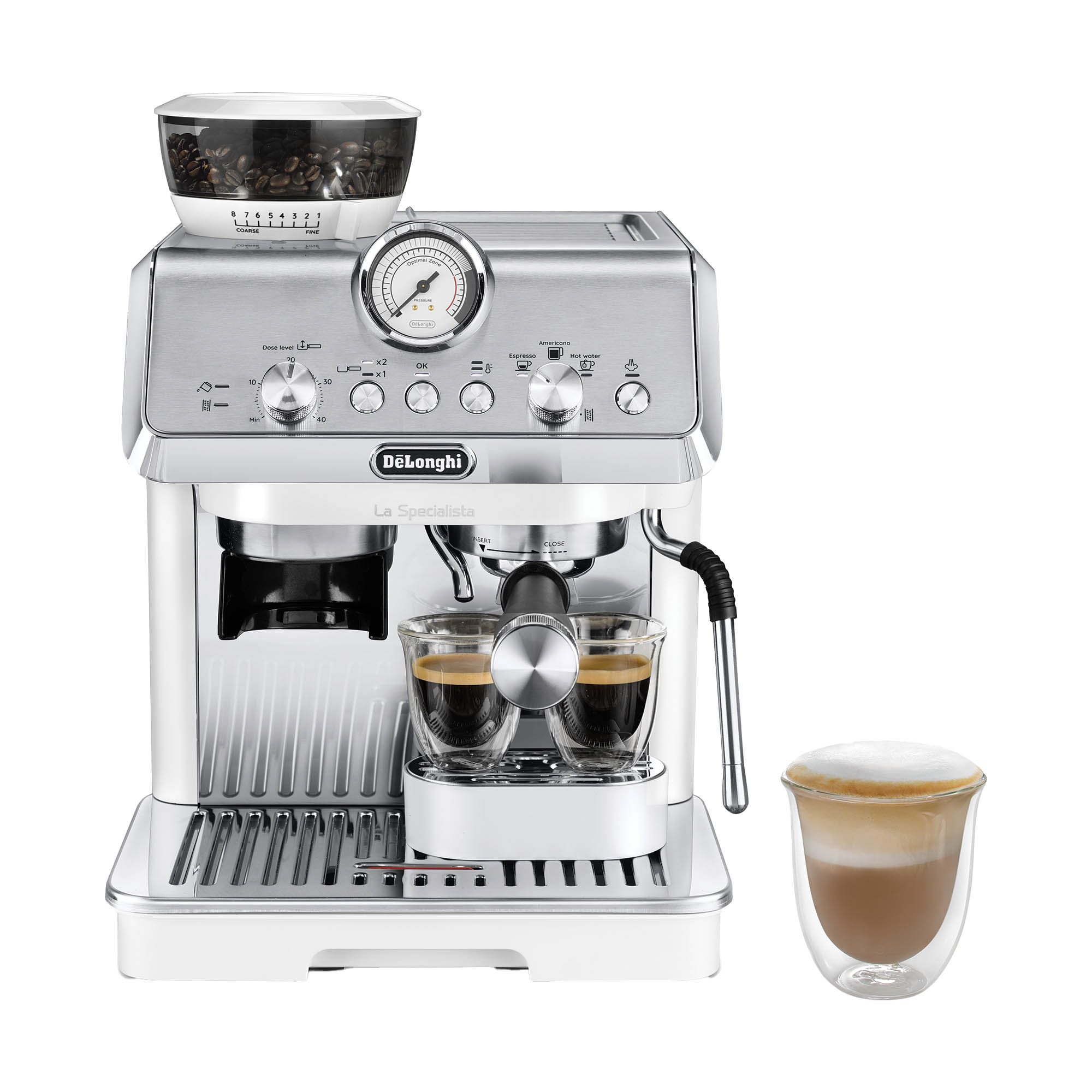 De'Longhi Freestanding La Specialista Arte Bean to Cup Coffee Machine EC9155.WH – White
