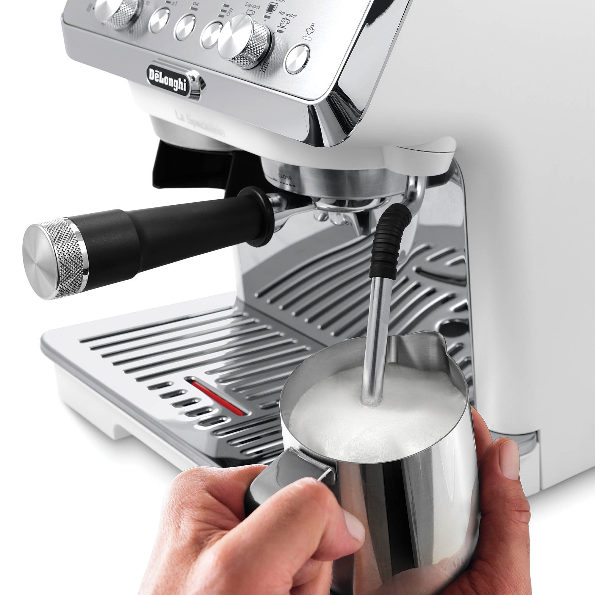 Delonghi Freestanding La Specialista Arte Bean to Cup Coffee Machine EC9155.WH - WHITE Delonghi Freestanding La Specialista Arte Bean to Cup Coffee Machine EC9155.WH - WHITE