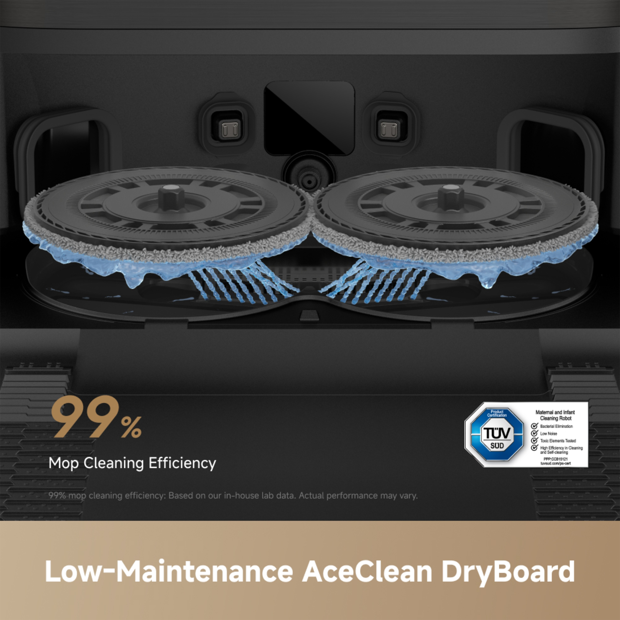 Dreame L50 Ultra Ae Robot Vacuum Cleaner and Mop With Self-Cleaning and Auto-Empty RLL51SE_BK - Black Dreame L50 Ultra Ae Robot Vacuum Cleaner and Mop With Self-Cleaning and Auto-Empty RLL51SE_BK - Black
