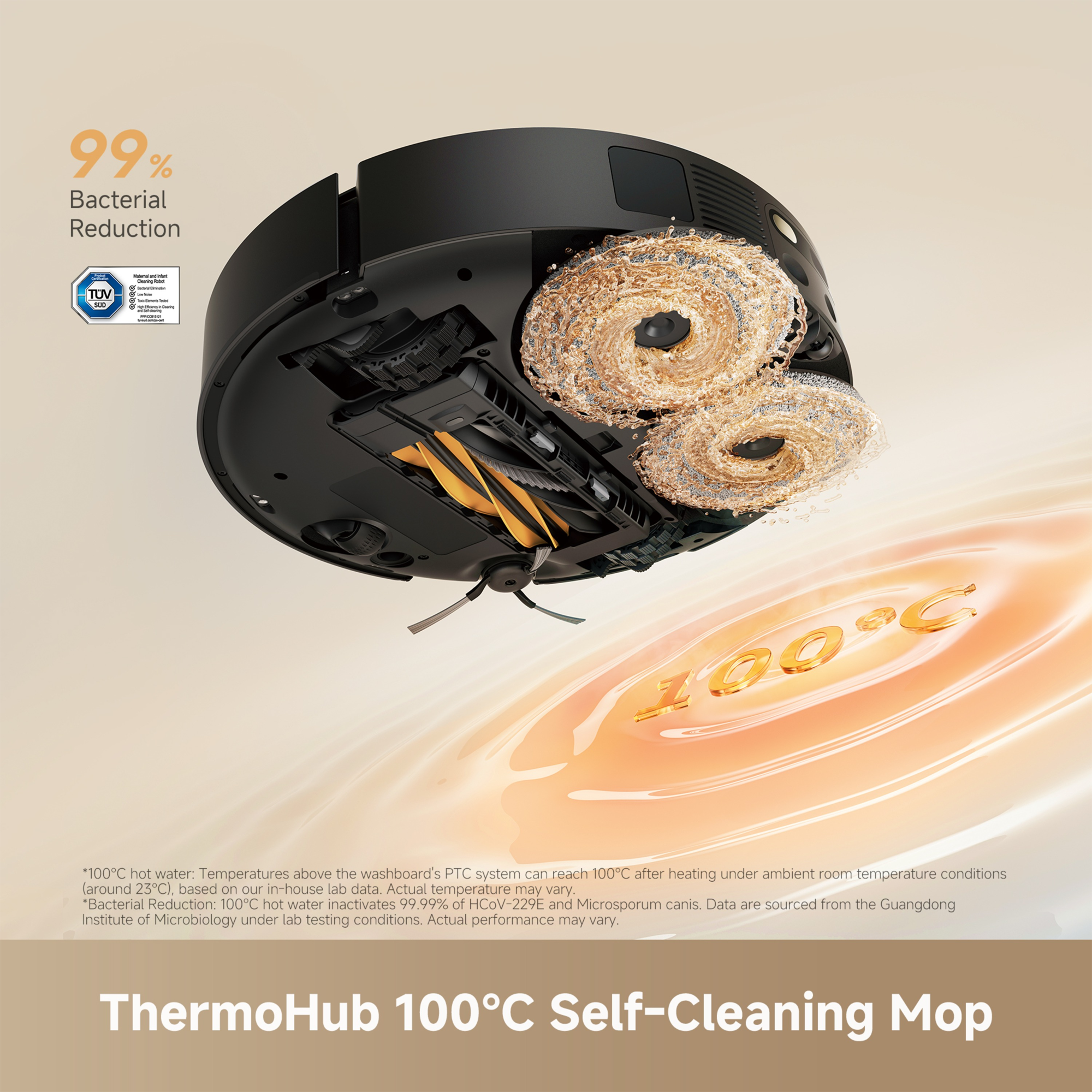 Dreame L50s Pro Ultra Robot Vacuum Cleaner and Mop With Self-Cleaning and Auto-Empty RLL88HE_BLK - Black Dreame L50s Pro Ultra Robot Vacuum Cleaner and Mop With Self-Cleaning and Auto-Empty RLL88HE_BLK - Black