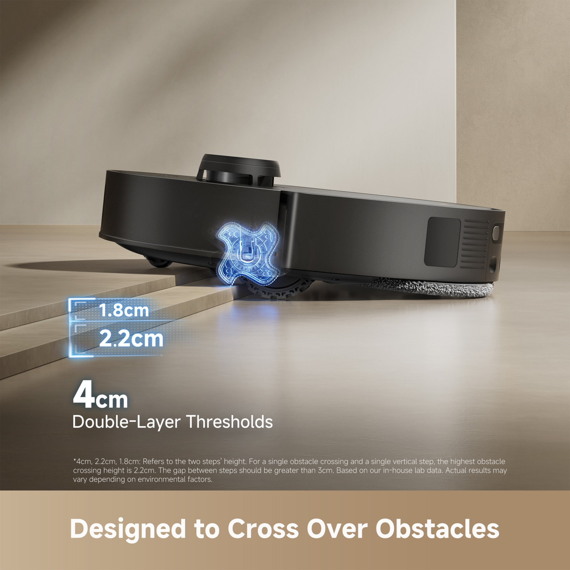 Dreame L50s Pro Ultra Robot Vacuum Cleaner and Mop With Self-Cleaning and Auto-Empty RLL88HE_BLK - Black Dreame L50s Pro Ultra Robot Vacuum Cleaner and Mop With Self-Cleaning and Auto-Empty RLL88HE_BLK - Black