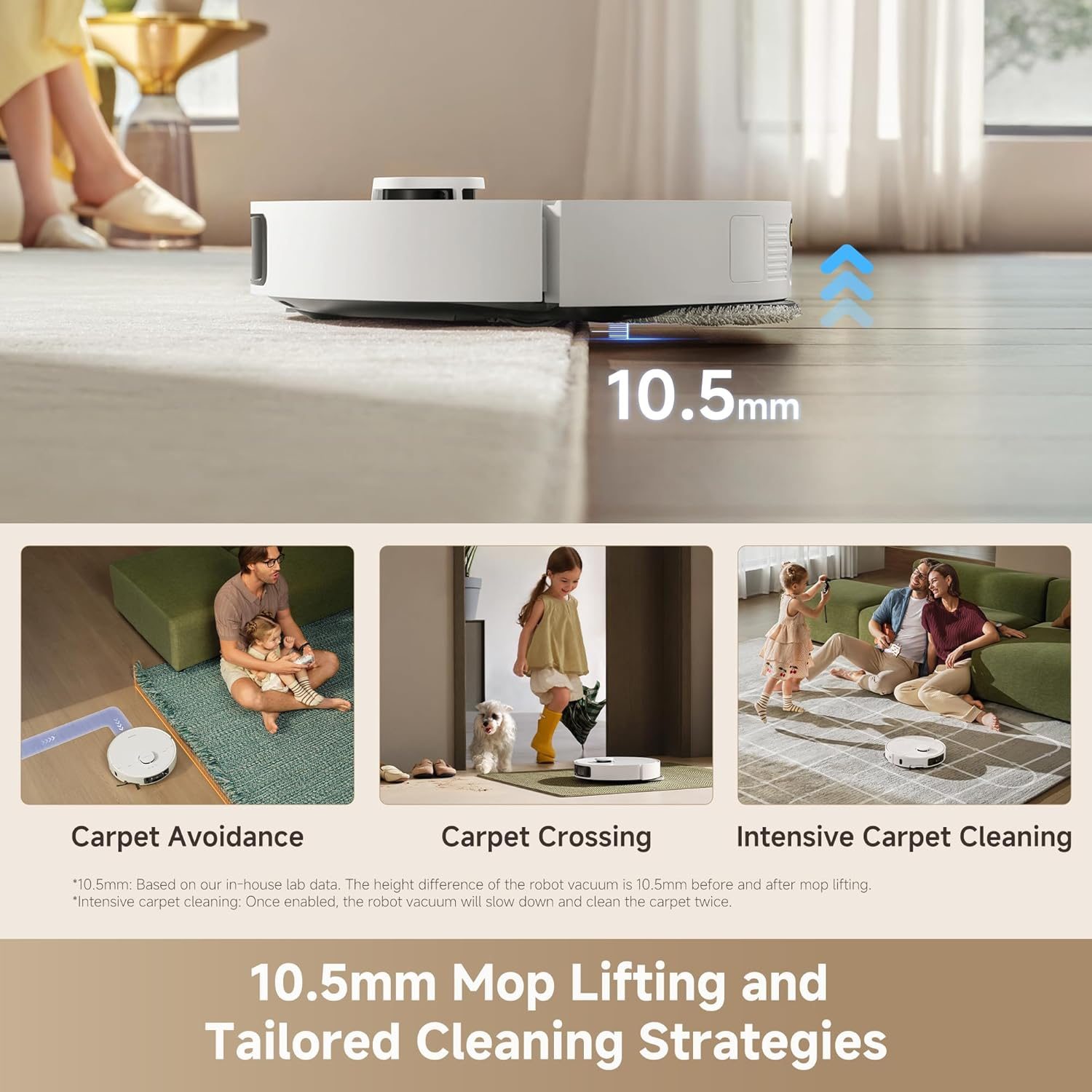 Dreame L10s Ultra Gen 3 Kit Robot Vacuum Cleaner and Mop with Self-Cleaning and Auto-Empty RLL53SE White Dreame L10s Ultra Gen 3 Kit Robot Vacuum Cleaner and Mop with Self-Cleaning and Auto-Empty RLL53SE White