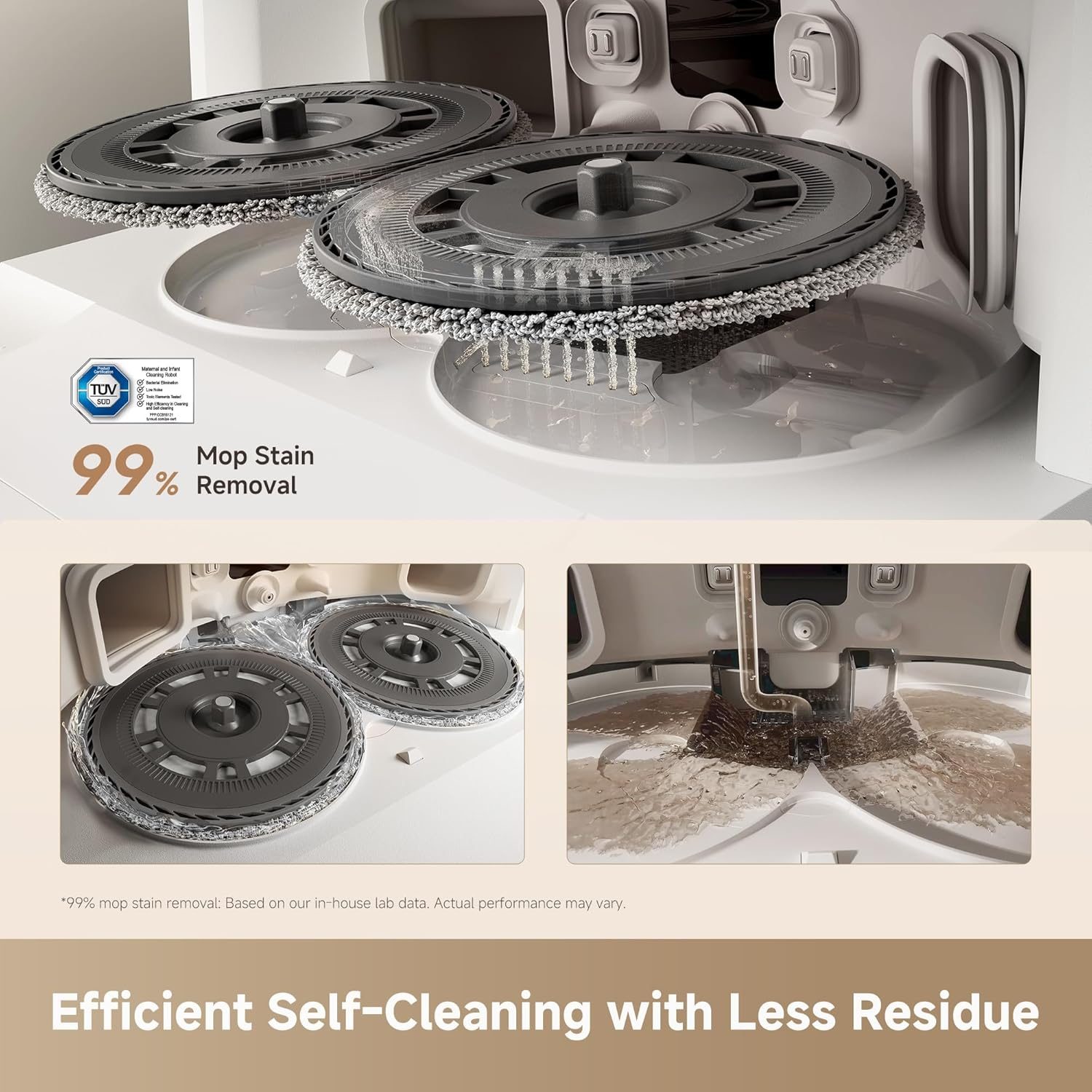 Dreame L10s Ultra Gen 3 Kit Robot Vacuum Cleaner and Mop with Self-Cleaning and Auto-Empty RLL53SE White Dreame L10s Ultra Gen 3 Kit Robot Vacuum Cleaner and Mop with Self-Cleaning and Auto-Empty RLL53SE White