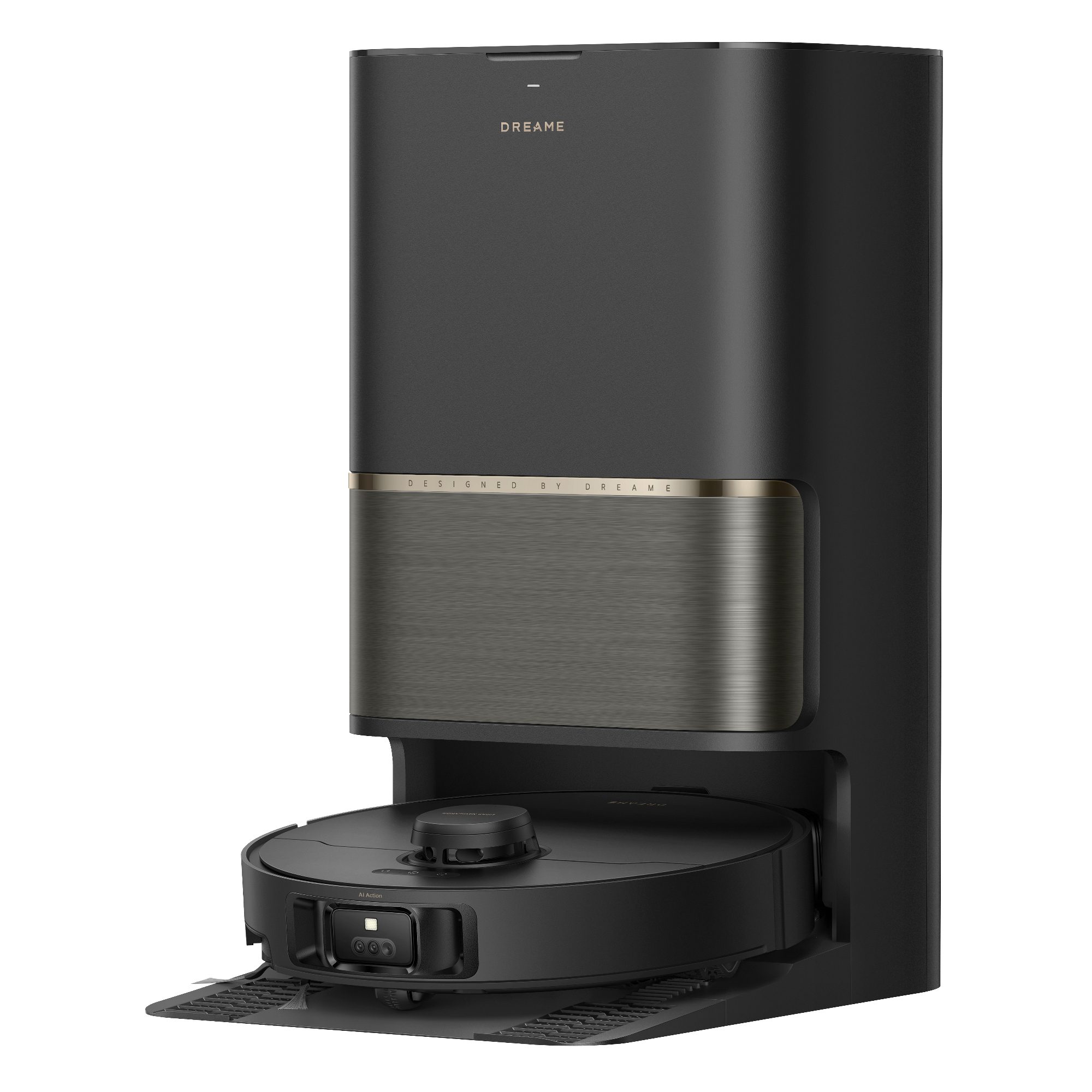 Dreame L50s Pro Ultra Robot Vacuum Cleaner and Mop With Self-Cleaning and Auto-Empty RLL88HE_BLK Black Dreame L50s Pro Ultra Robot Vacuum Cleaner and Mop With Self-Cleaning and Auto-Empty RLL88HE_BLK Black