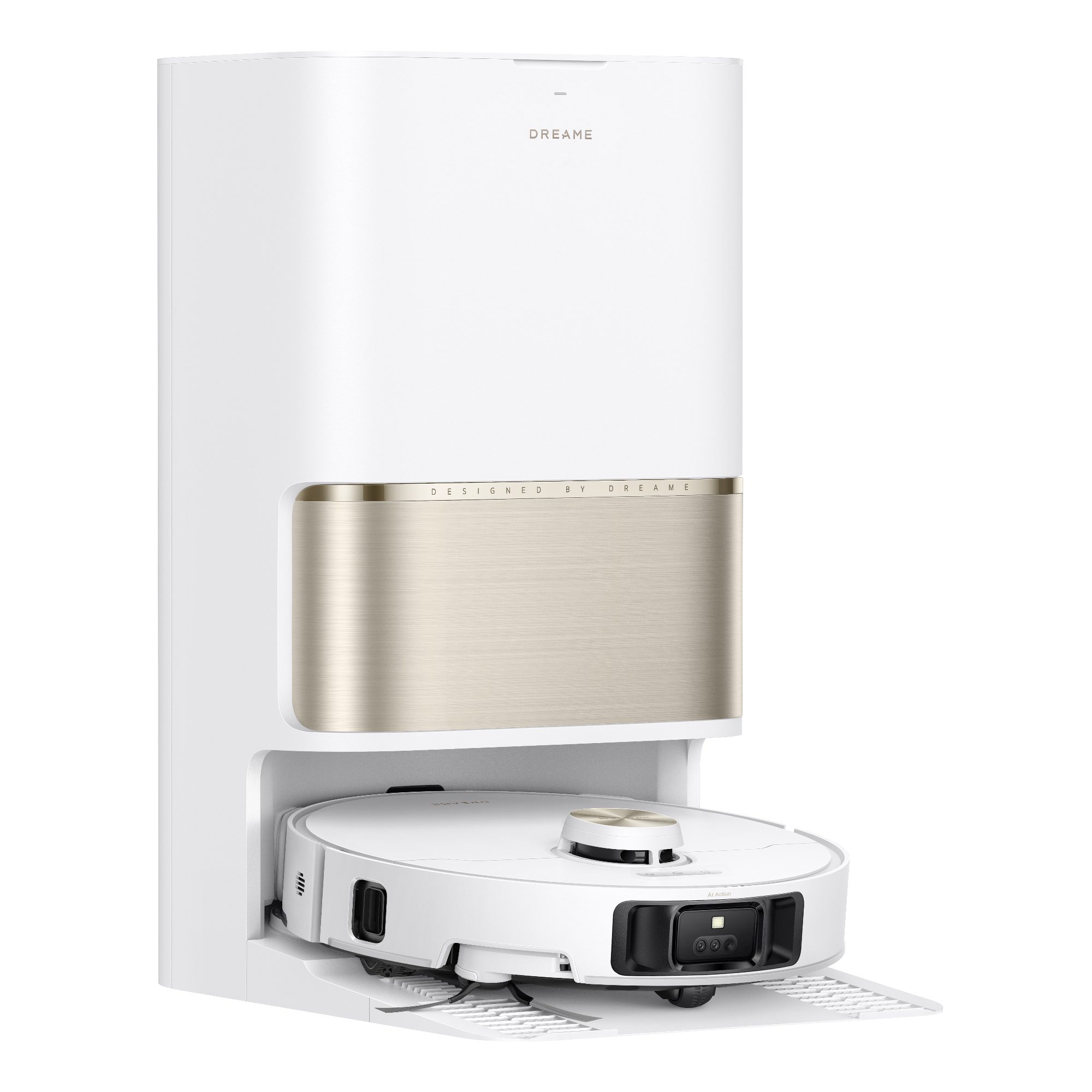Dreame L50s Pro Ultra Robot Vacuum Cleaner and Mop With Self-Cleaning and Auto-Empty RLL88HE_WH White Dreame L50s Pro Ultra Robot Vacuum Cleaner and Mop With Self-Cleaning and Auto-Empty RLL88HE_WH White
