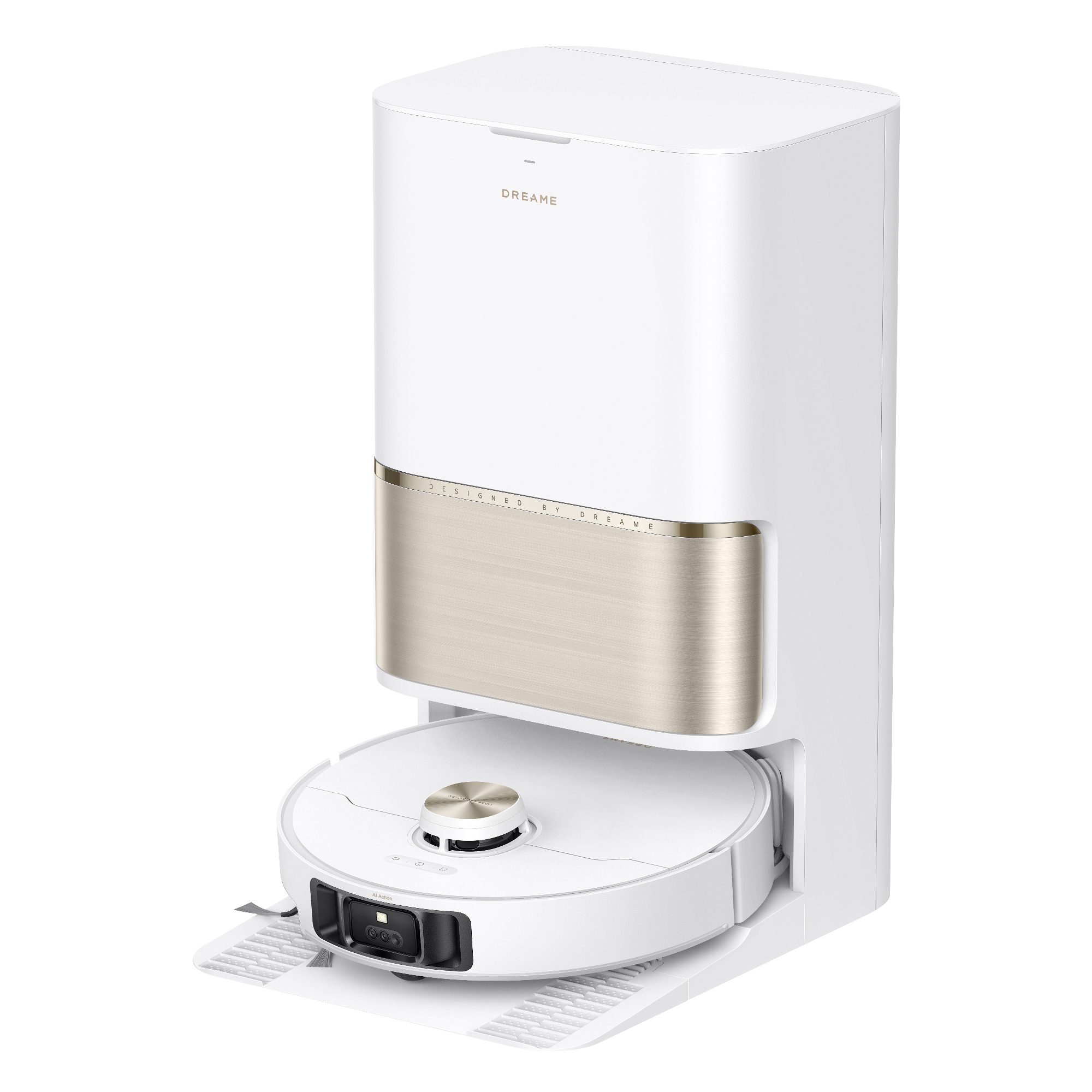Dreame L50s Pro Ultra Robot Vacuum Cleaner and Mop With Self-Cleaning and Auto-Empty RLL88HE_WH White Dreame L50s Pro Ultra Robot Vacuum Cleaner and Mop With Self-Cleaning and Auto-Empty RLL88HE_WH White