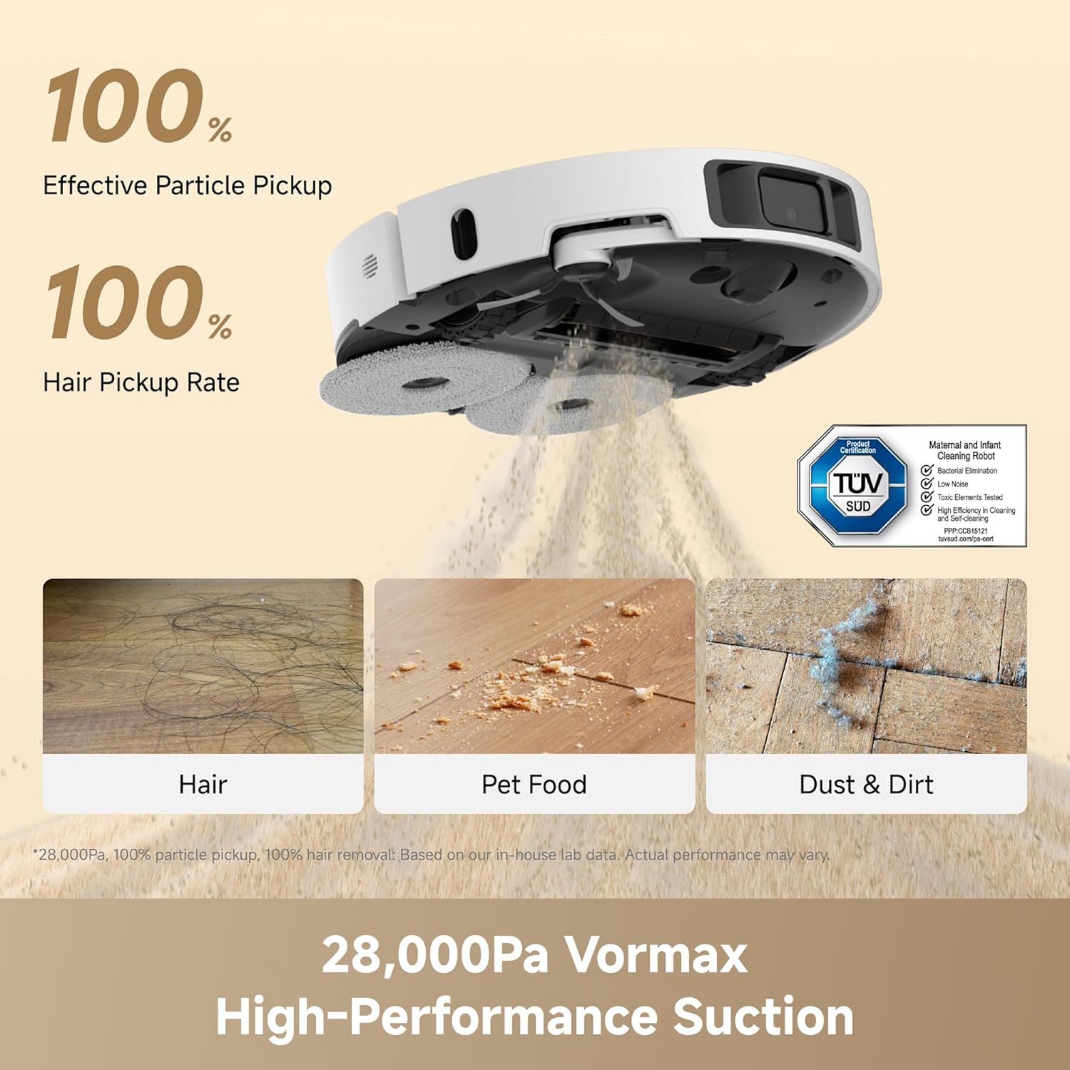 Dreame L50 Ultra Ae Robot Vacuum Cleaner and Mop With Self-Cleaning and Auto-Empty RLL51SE_WH White Dreame L50 Ultra Ae Robot Vacuum Cleaner and Mop With Self-Cleaning and Auto-Empty RLL51SE_WH White
