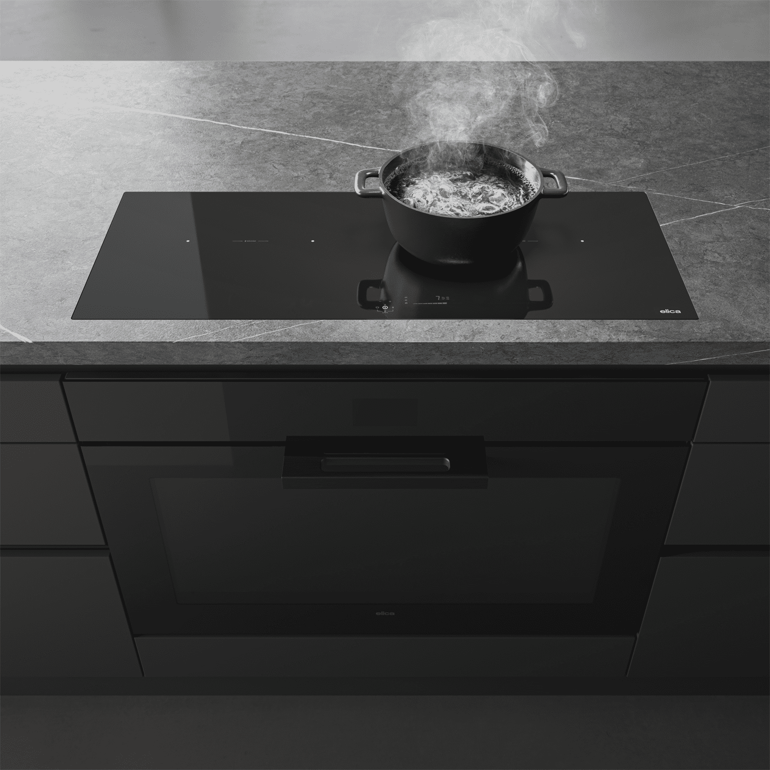 Elica 90cm Wide Multifunction Single Oven##GLASS## VIRTUS-90-TFT Elica 90cm Wide Multifunction Single Oven##GLASS## VIRTUS-90-TFT