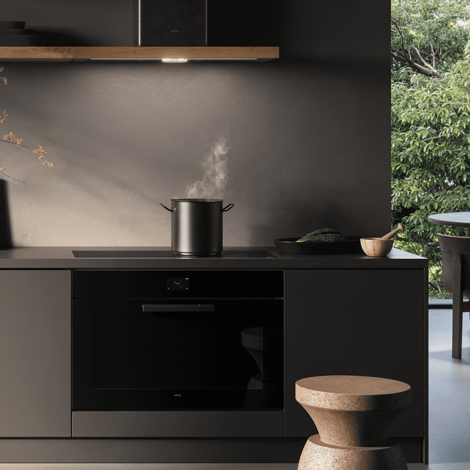 Elica 90cm Wide Multifunction Single Oven##GLASS## VIRTUS-90-TFT Elica 90cm Wide Multifunction Single Oven##GLASS## VIRTUS-90-TFT