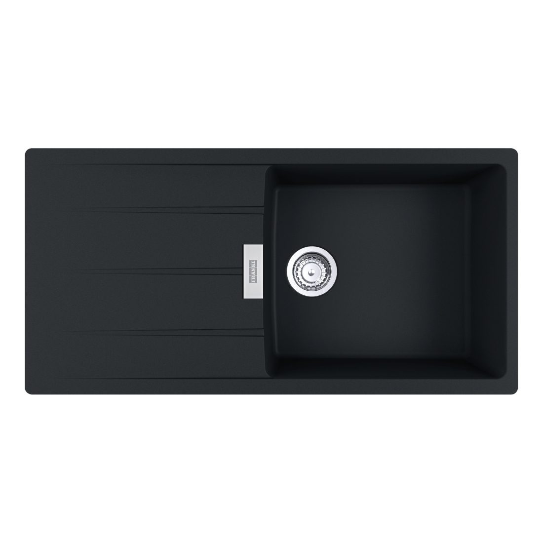 Franke Centro Fragranite Single Bowl Sink 114.0706.622 - Matte Black