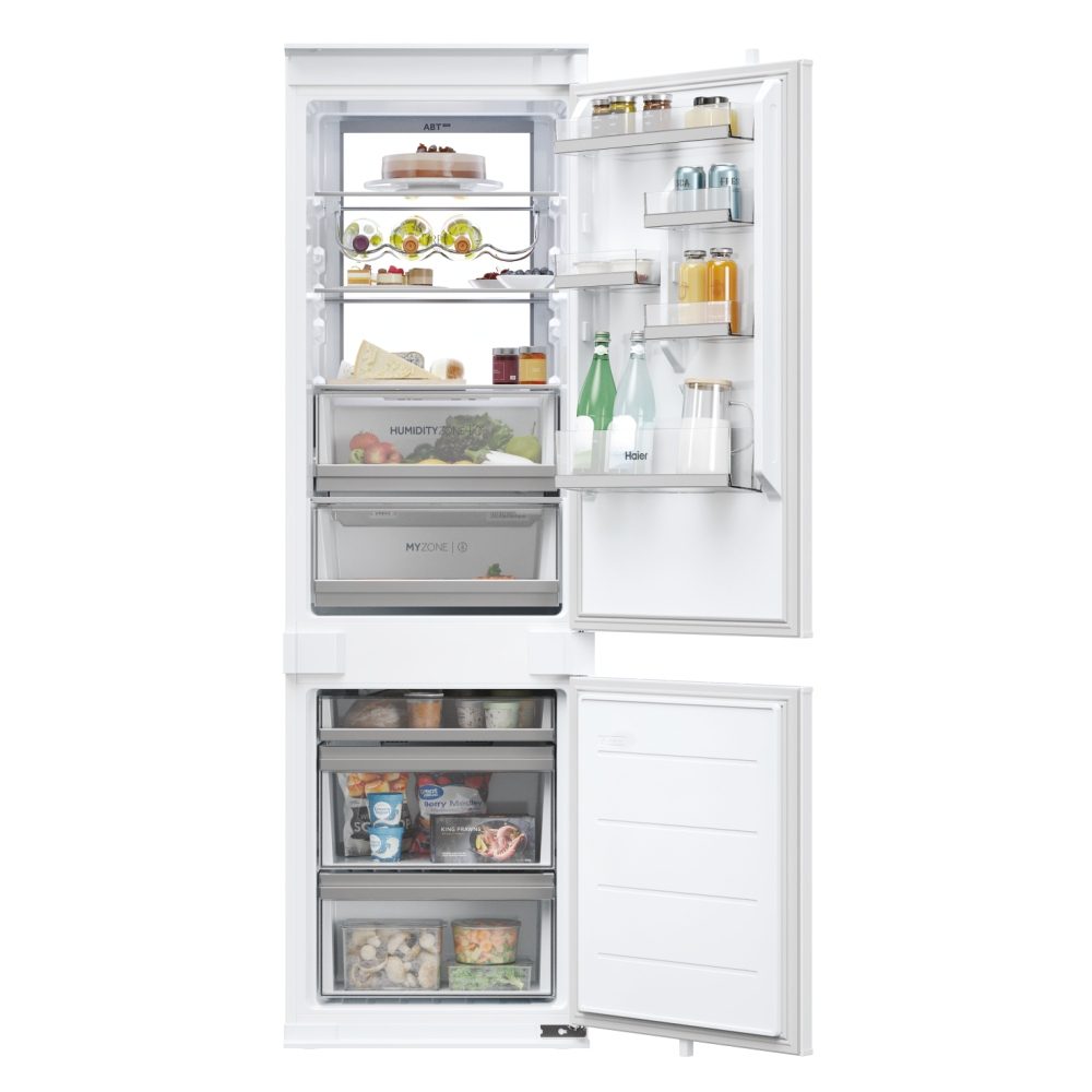 Haier  177cm Integrated 70/30 Frost Free Fridge Fridge Freezer HBW7518CTK