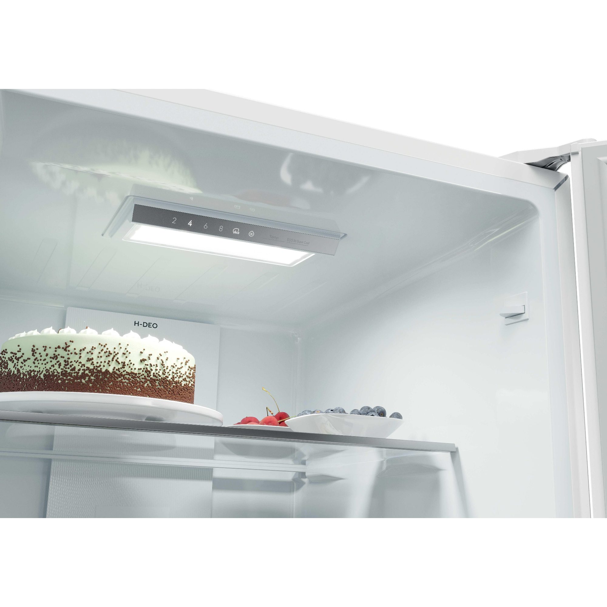 Haier 55cm Frost Free Fridge Freezer HTR3518ENMWK - White Haier 55cm Frost Free Fridge Freezer HTR3518ENMWK - White