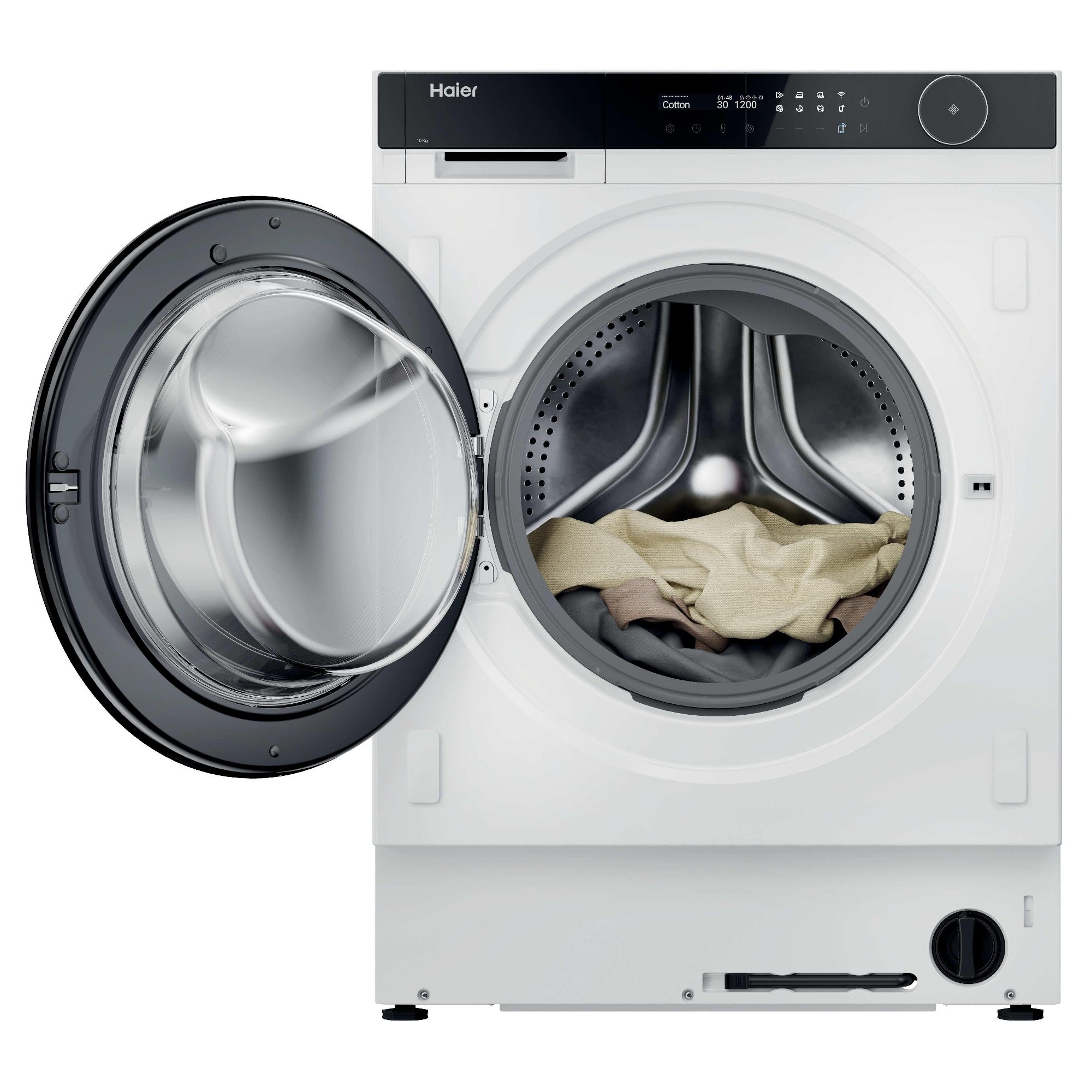Haier 10kg Integrated Washing Machine 1400rpm HWB100B14858U1UK Haier 10kg Integrated Washing Machine 1400rpm HWB100B14858U1UK