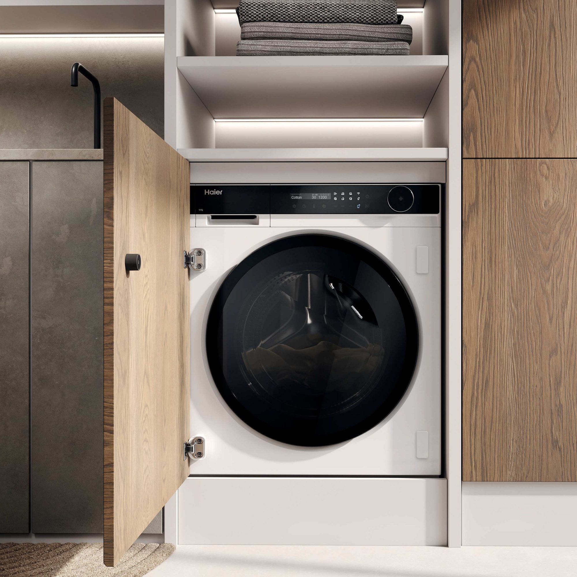 Haier 10kg Integrated Washing Machine 1400rpm HWB100B14858U1UK Haier 10kg Integrated Washing Machine 1400rpm HWB100B14858U1UK