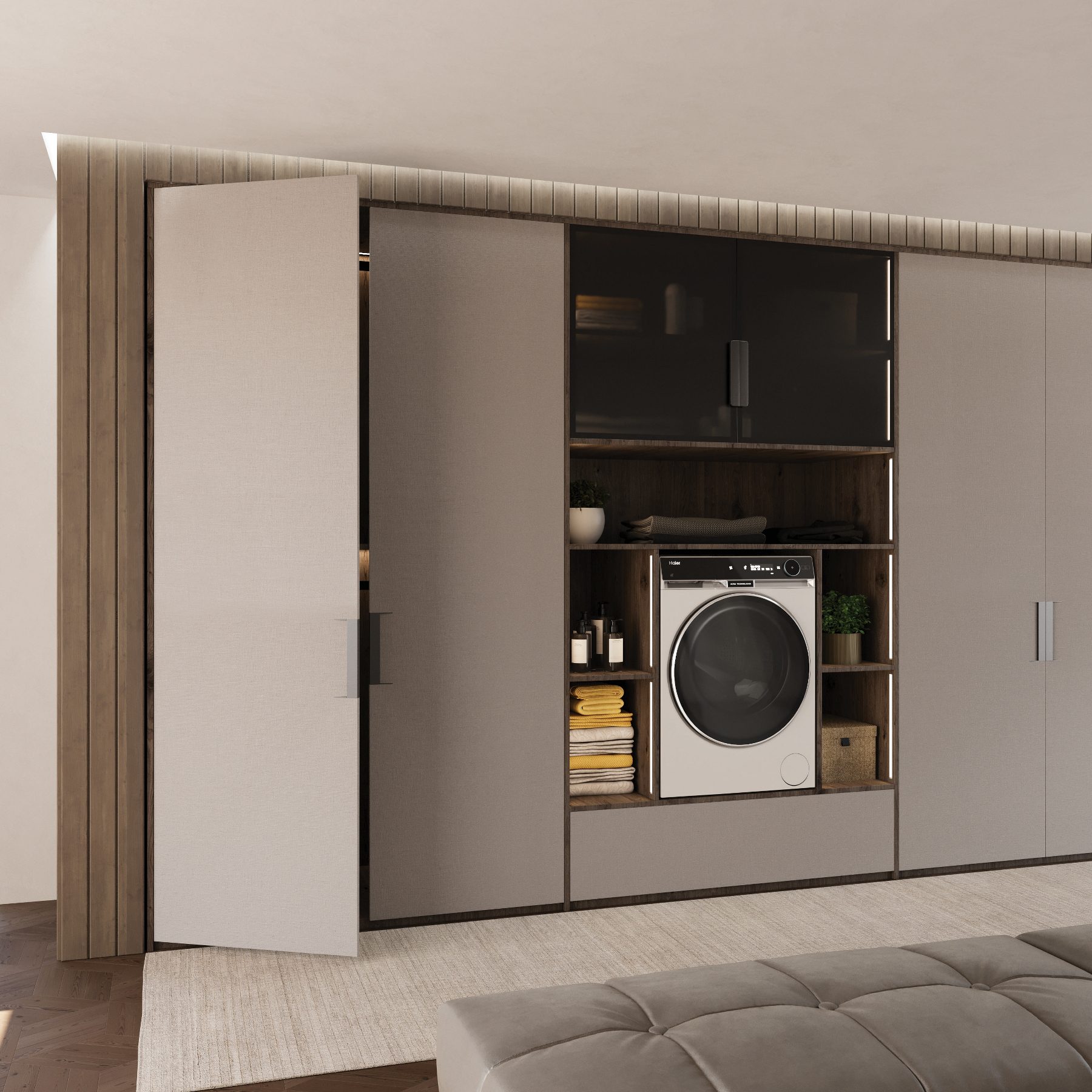 Haier 12kg/7kg X11 Autodose Washer Dryer HWD120BD16397EUK - White Haier 12kg/7kg X11 Autodose Washer Dryer HWD120BD16397EUK - White