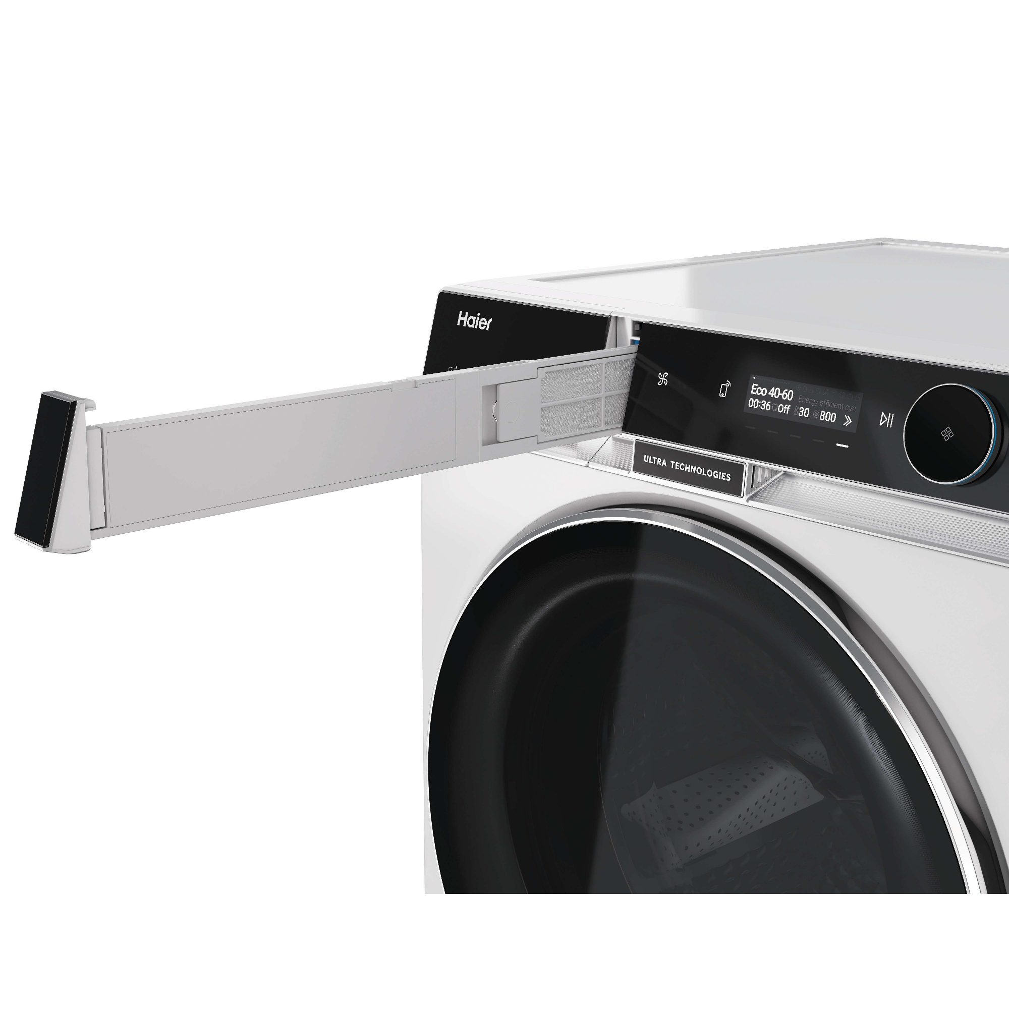 Haier 12kg/7kg X11 Autodose Washer Dryer HWD120BD16397EUK - White Haier 12kg/7kg X11 Autodose Washer Dryer HWD120BD16397EUK - White