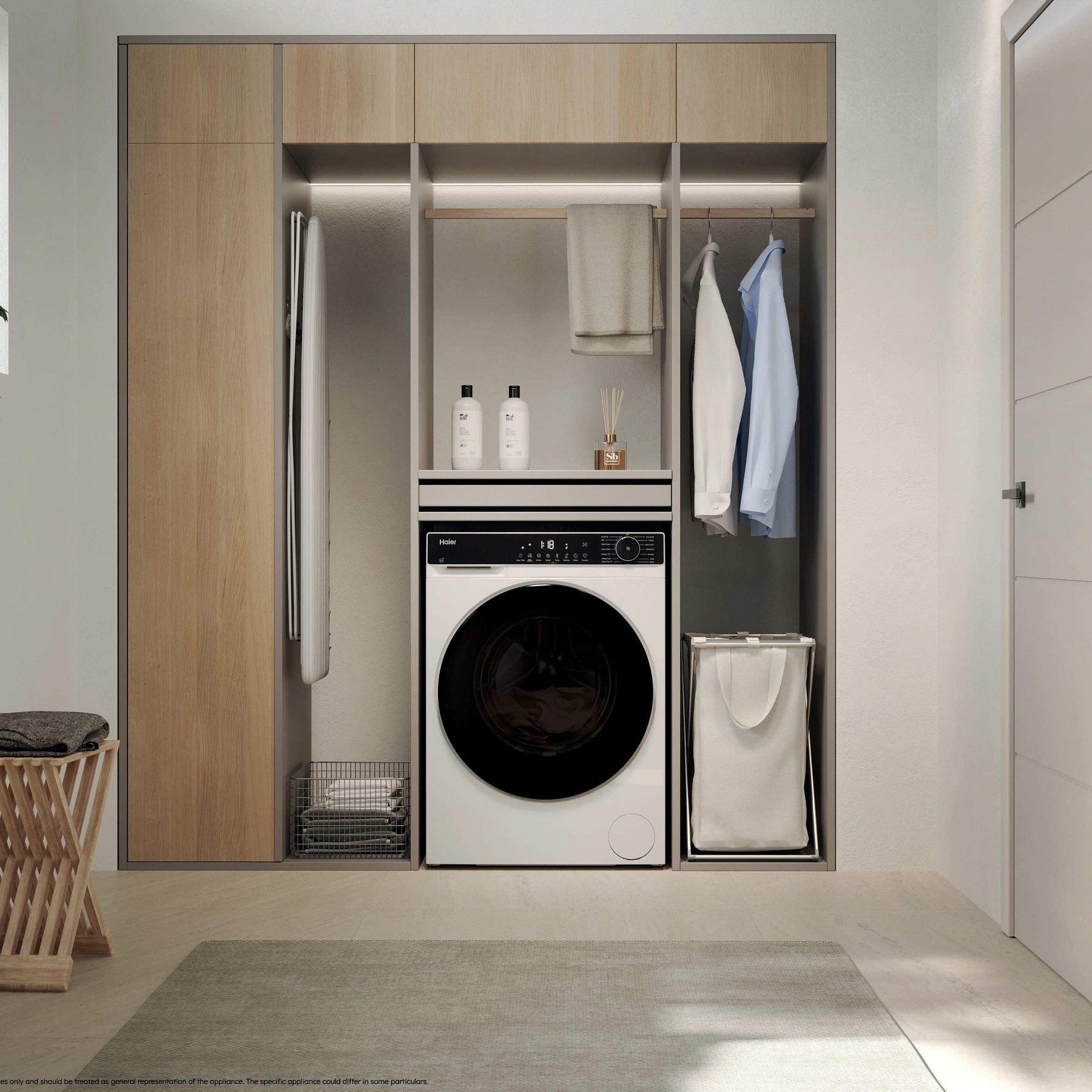 Haier 9kg/5kg X5 Washer Dryer HWD90BP14357TUUK - White Haier 9kg/5kg X5 Washer Dryer HWD90BP14357TUUK - White