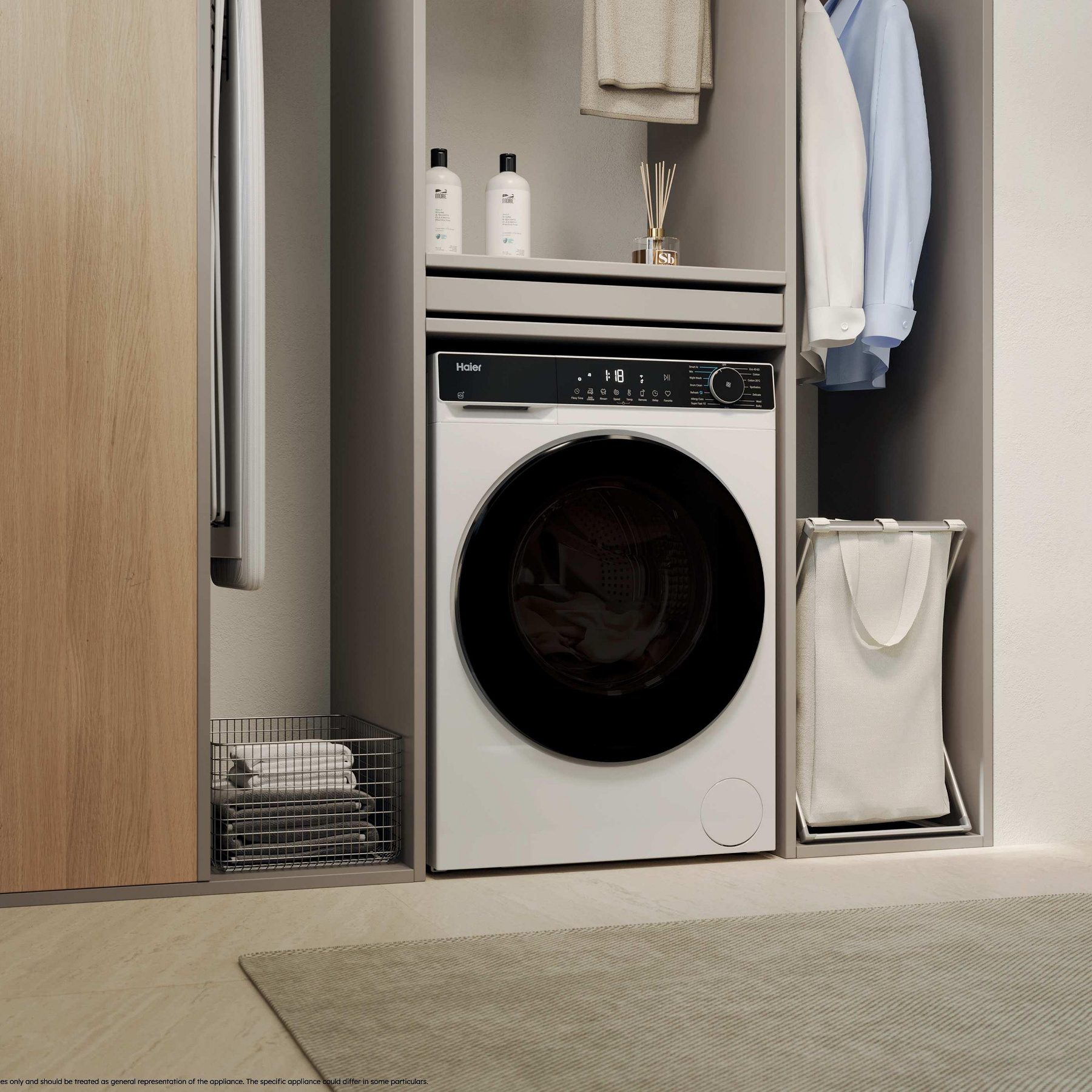 Haier 9kg/5kg X5 Washer Dryer HWD90BP14357TUUK - White Haier 9kg/5kg X5 Washer Dryer HWD90BP14357TUUK - White