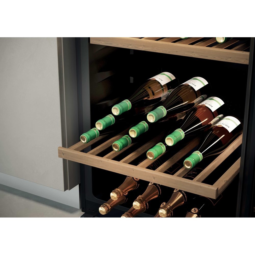 Haier 60cm Freestanding Dual Zone Wine Cooler HWS201GDFH1K - Black Haier 60cm Freestanding Dual Zone Wine Cooler HWS201GDFH1K - Black