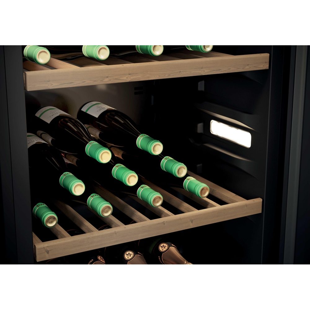 Haier 60cm Freestanding Dual Zone Wine Cooler HWS201GDFH1K - Black Haier 60cm Freestanding Dual Zone Wine Cooler HWS201GDFH1K - Black