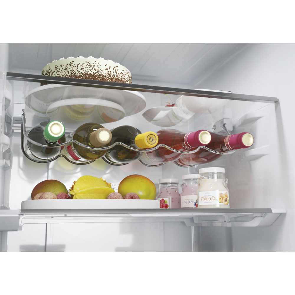 Haier 60cm MyZone Frost Free Fridge Freezer With Water HTW5618EWMG - Stainless Steel Haier 60cm MyZone Frost Free Fridge Freezer With Water HTW5618EWMG - Stainless Steel