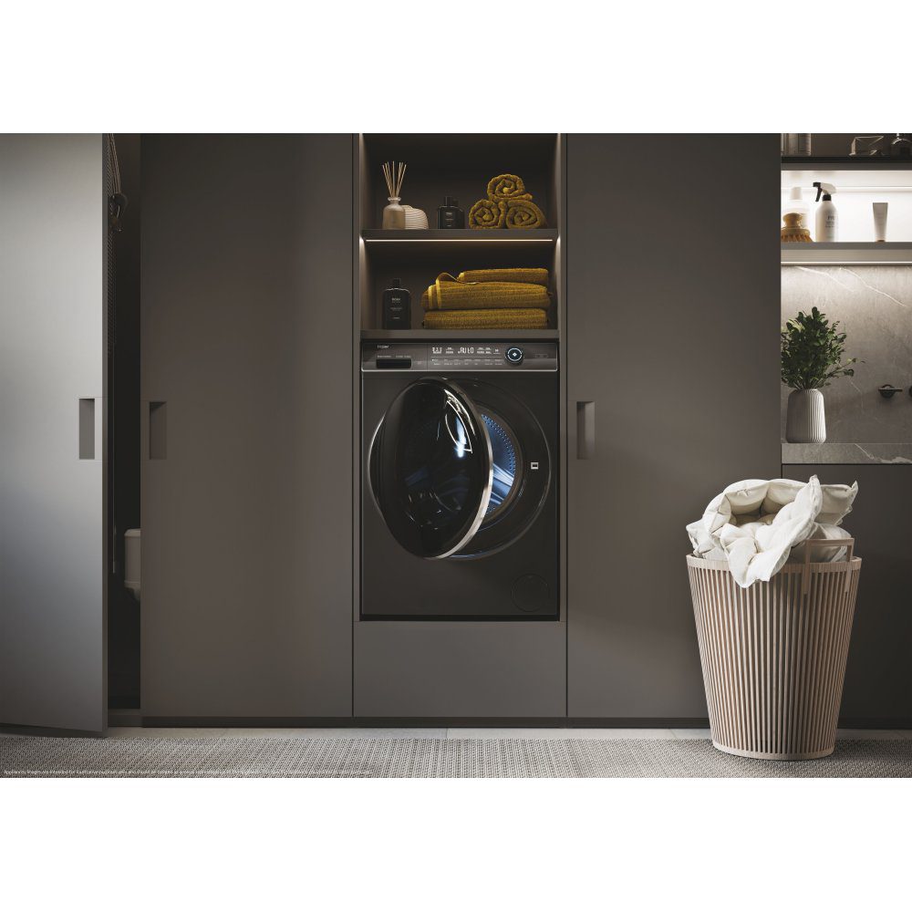 Haier 10kg I-Pro Series 7 Freestanding Washing Machine 1400rpm HW100GB14979SUUK - Graphite Haier 10kg I-Pro Series 7 Freestanding Washing Machine 1400rpm HW100GB14979SUUK - Graphite