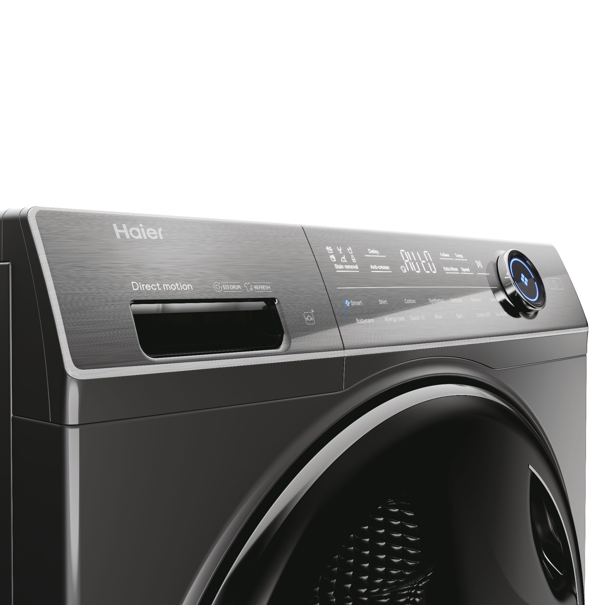 Haier 10kg I-Pro Series 7 Freestanding Washing Machine 1400rpm HW100GB14979SUUK - Graphite Haier 10kg I-Pro Series 7 Freestanding Washing Machine 1400rpm HW100GB14979SUUK - Graphite