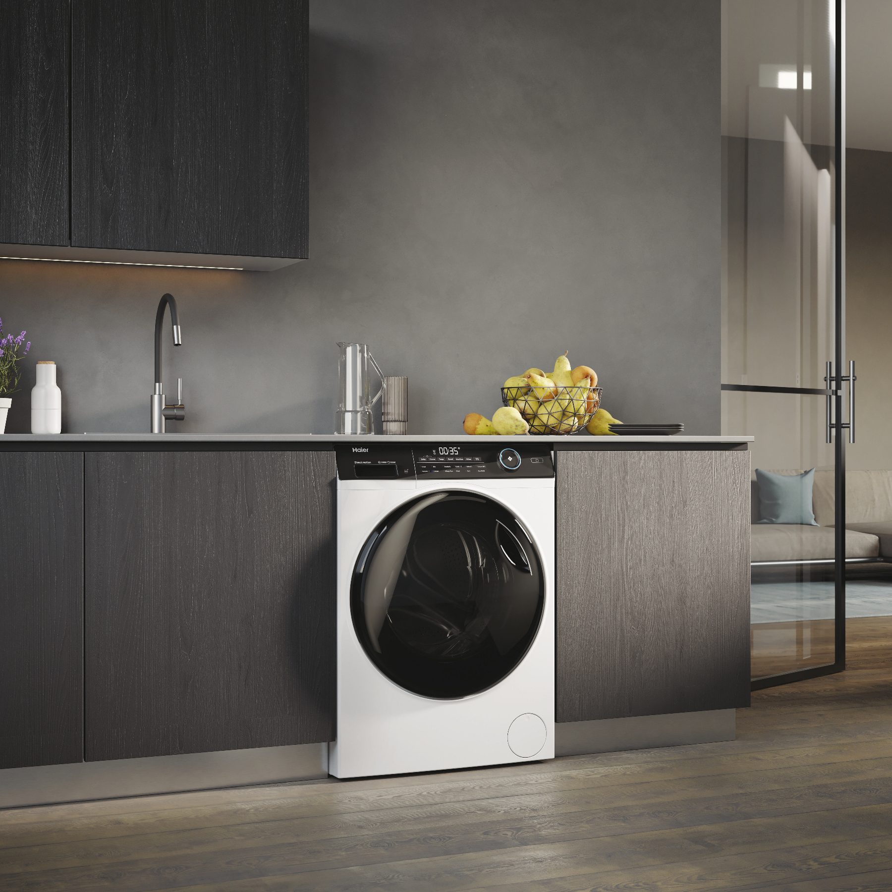 Haier 10kg/6kg I-Pro Series 5 Washer Dryer HWD100B14959NUK - White Haier 10kg/6kg I-Pro Series 5 Washer Dryer HWD100B14959NUK - White