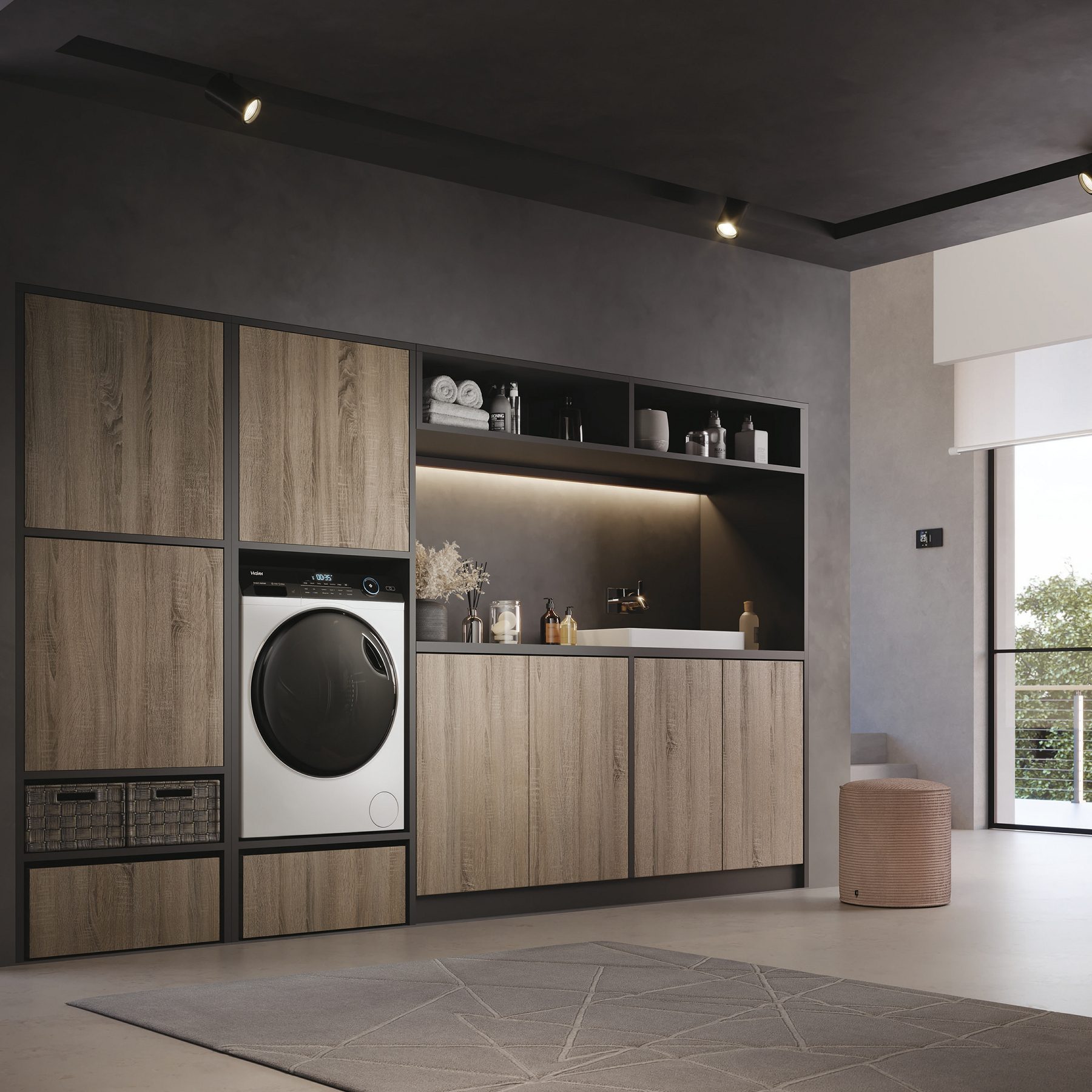 Haier 10kg/6kg I-Pro Series 5 Washer Dryer HWD100B14959NUK - White Haier 10kg/6kg I-Pro Series 5 Washer Dryer HWD100B14959NUK - White