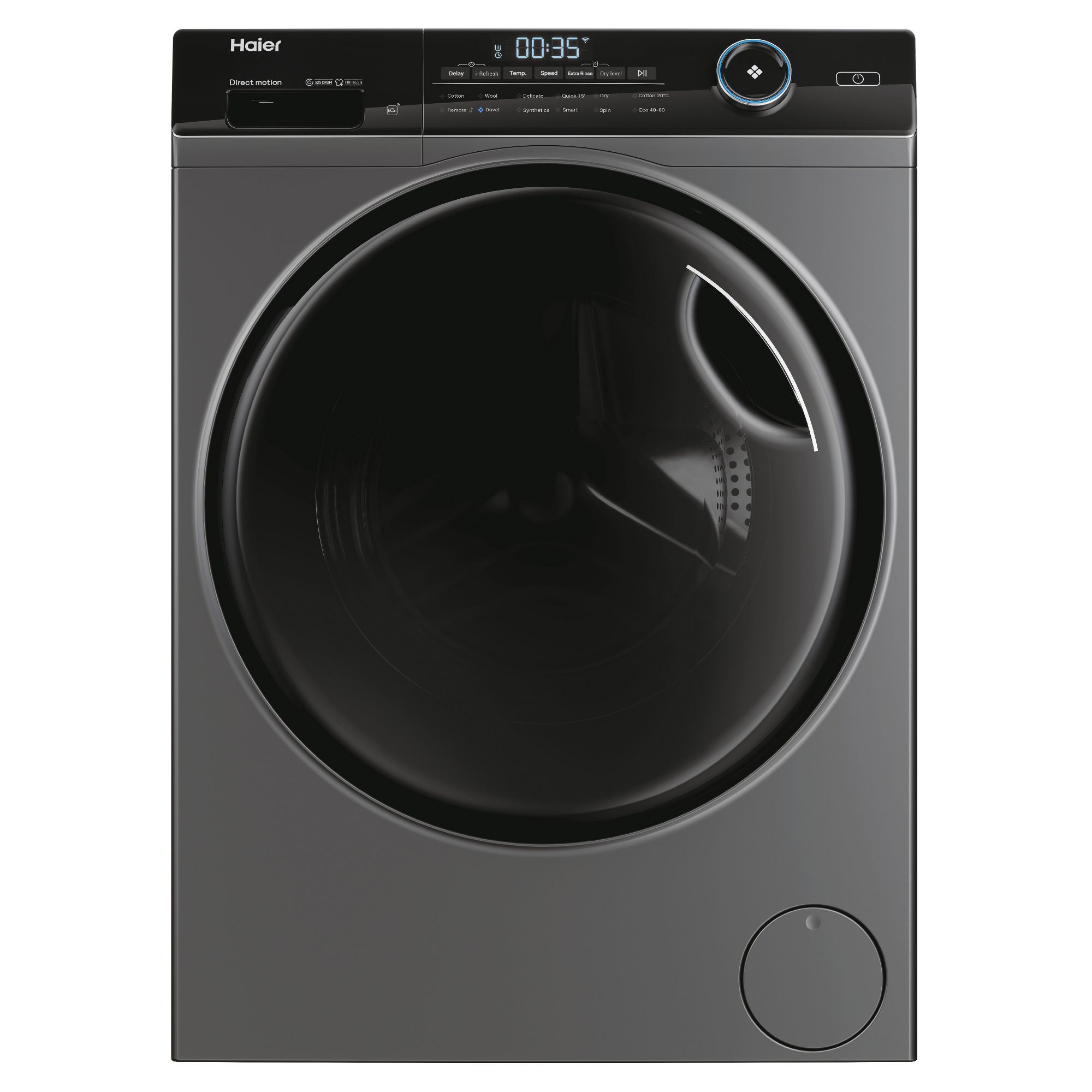 Haier  10kg/6kg I-Pro Series 5 Washer Dryer HWD100B14959SNUK - Graphite