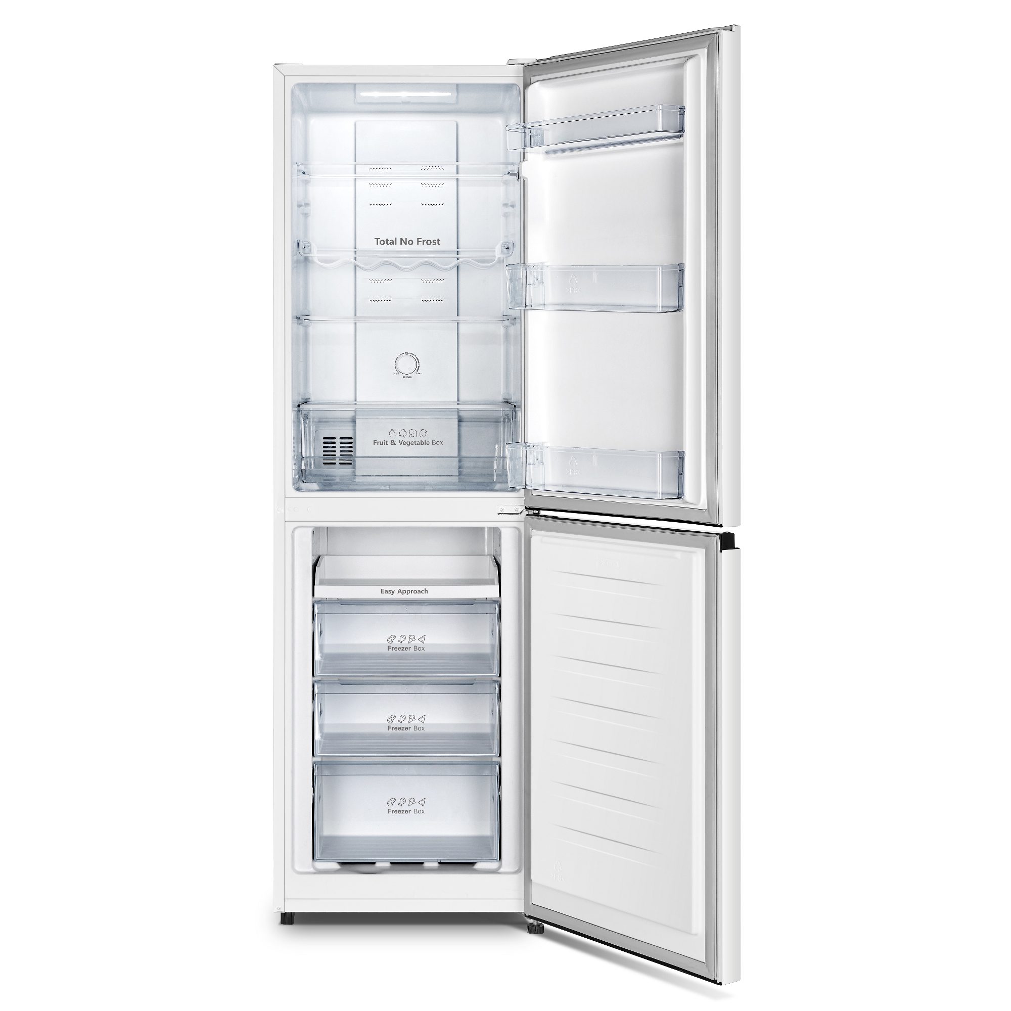 Hisense 55cm Frost Free Fridge Freezer RB327N4BWE - White Hisense 55cm Frost Free Fridge Freezer RB327N4BWE - White
