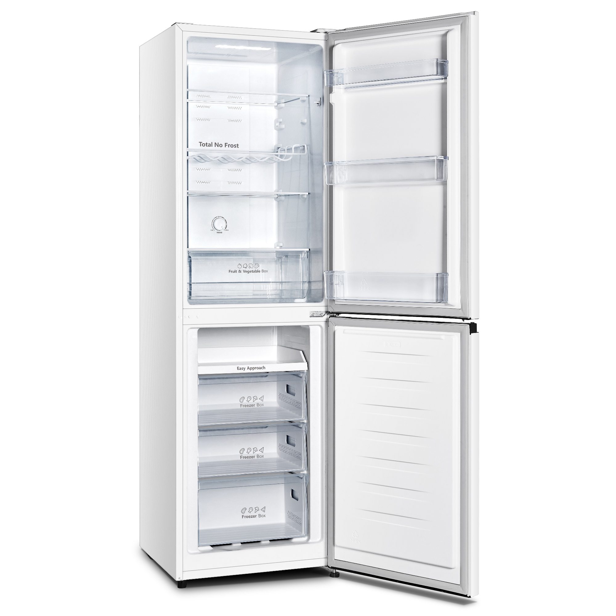 Hisense 55cm Frost Free Fridge Freezer RB327N4BWE - White Hisense 55cm Frost Free Fridge Freezer RB327N4BWE - White